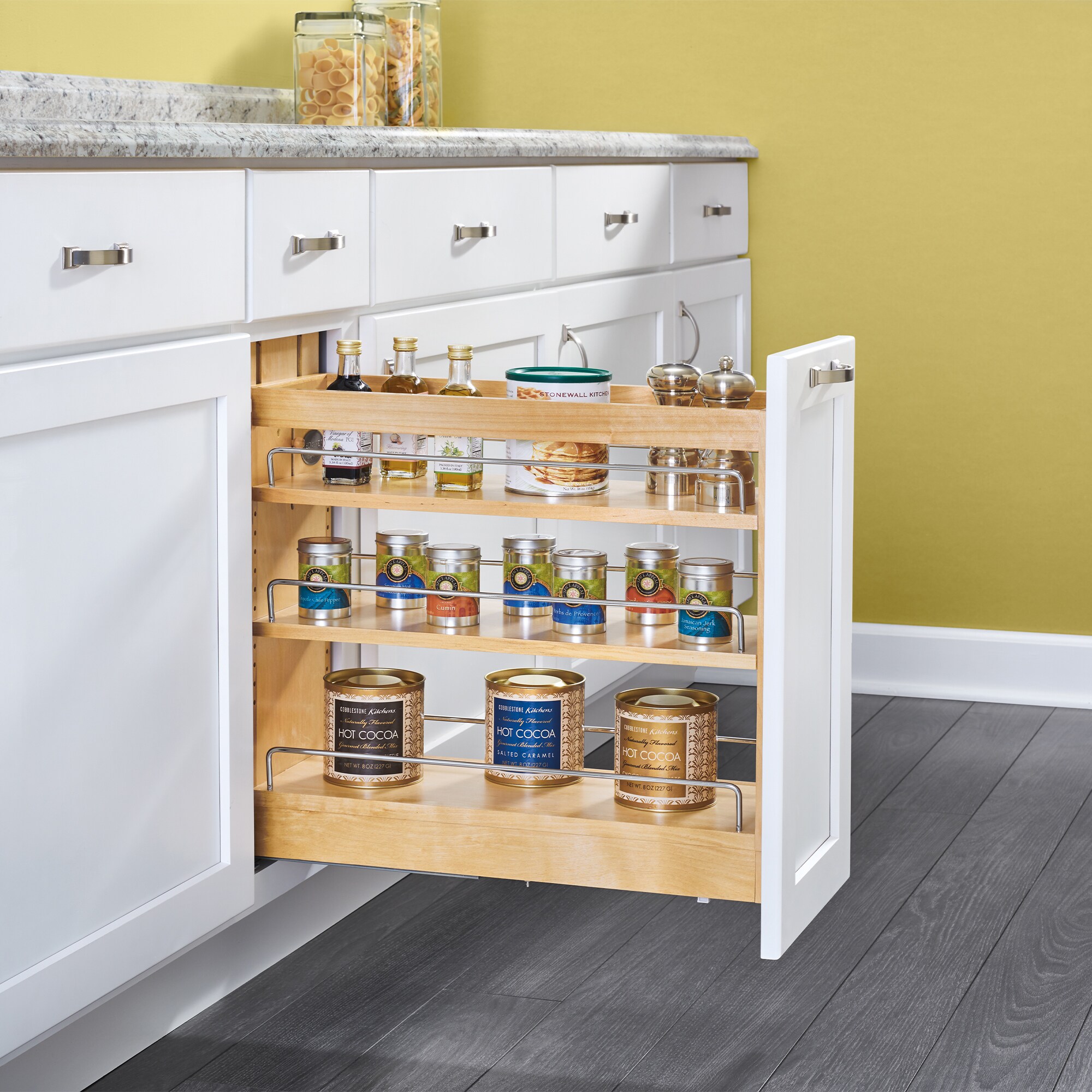 Cabinet Pullout Soft-Close Grooming Organizer