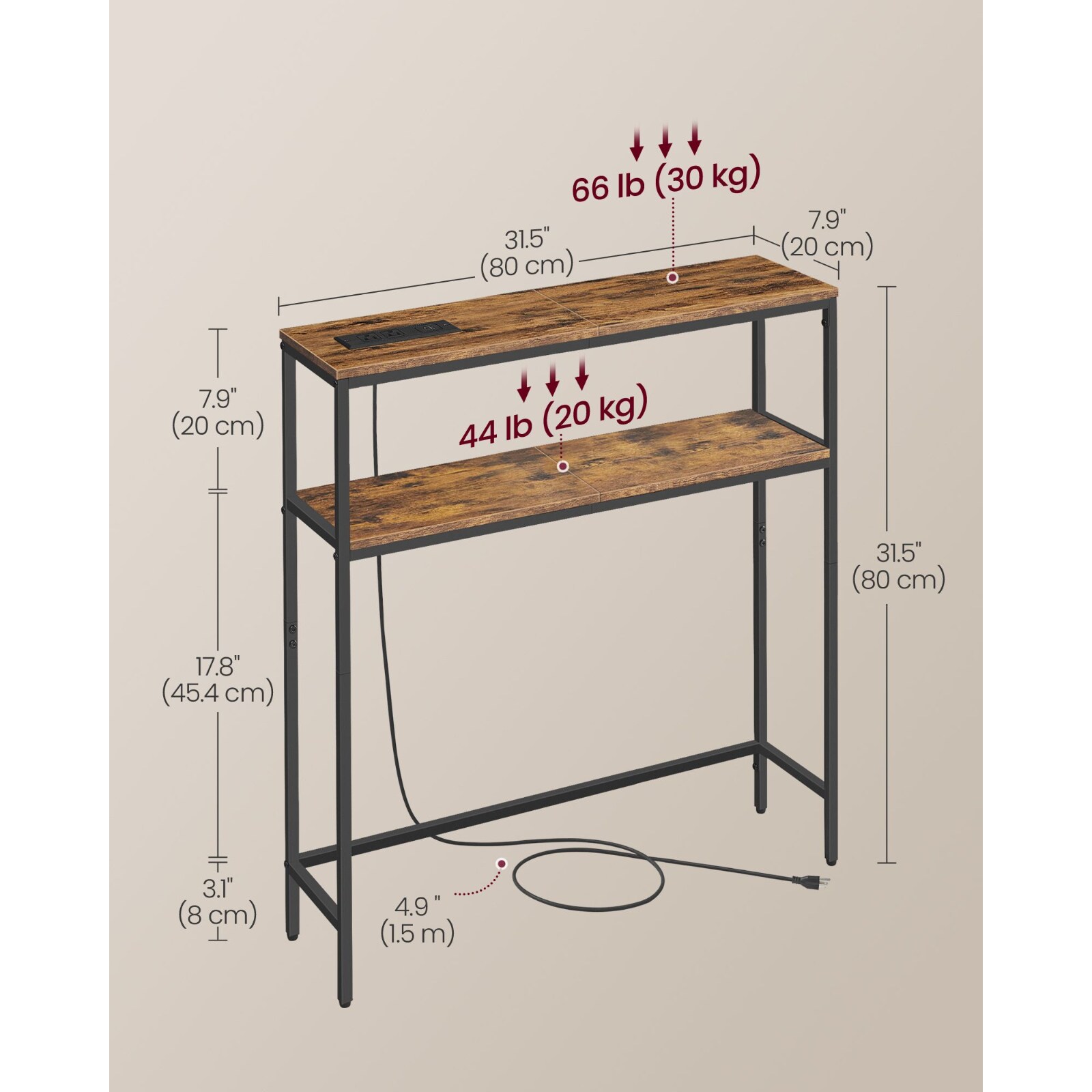 Slickblue D-SM-10K531TNLU Console-Sofa-Tables - View #2