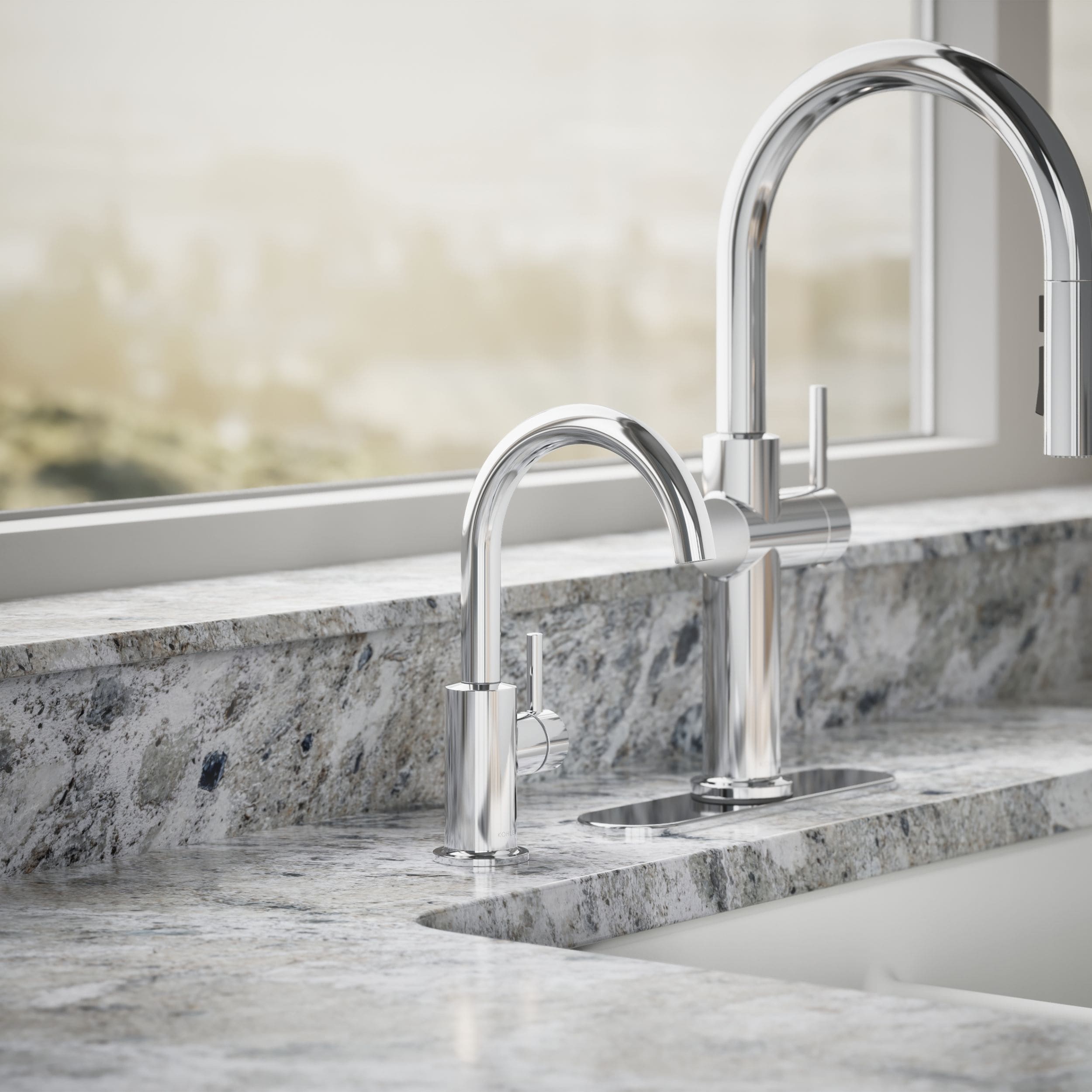 KOHLER 26369-CP Kitchen-Faucets - View #2
