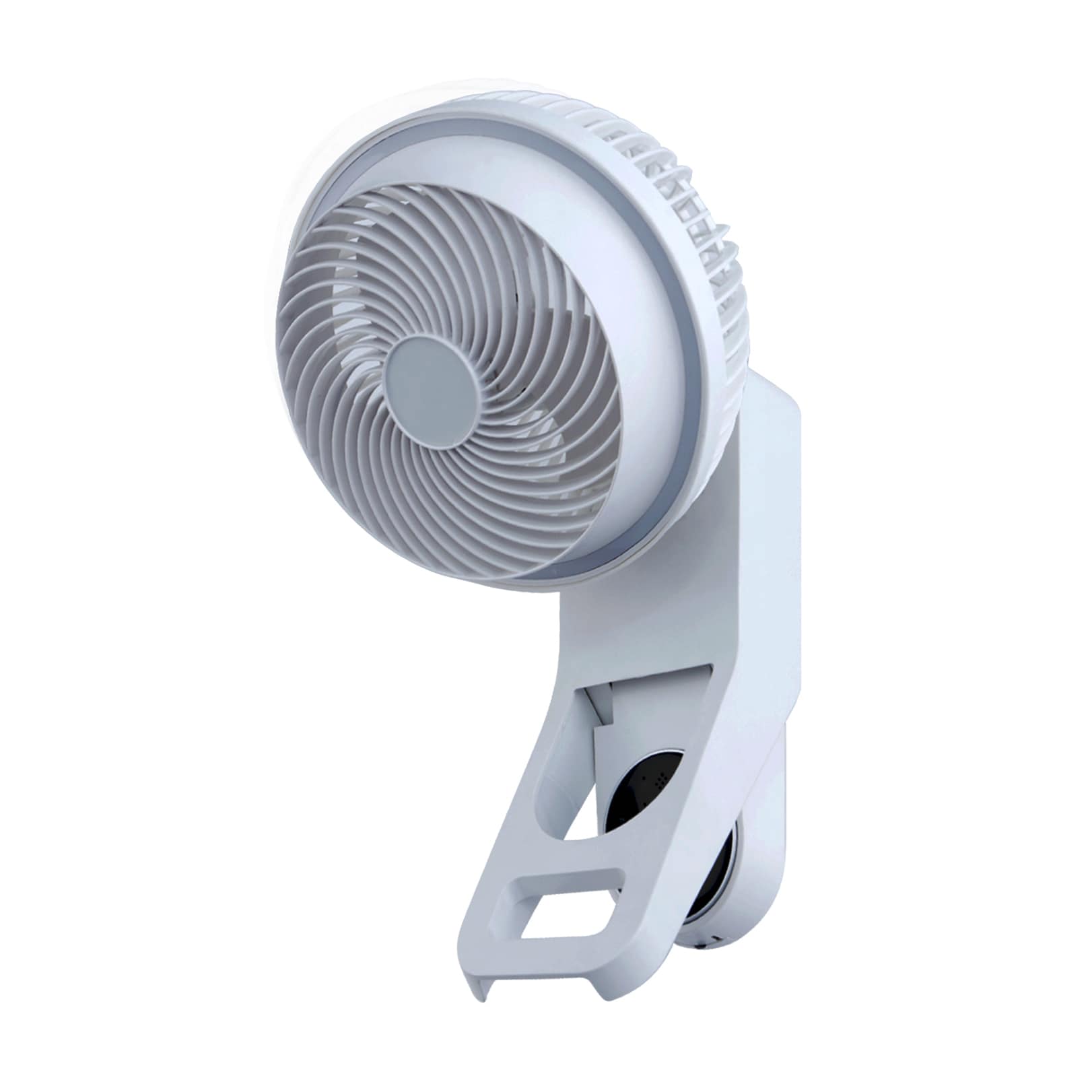 Kahomvis DHS-QPF2-290 8.25-Inches 120 -Volt 3 -Speed Indoor White Oscillating Window Fan with Remote