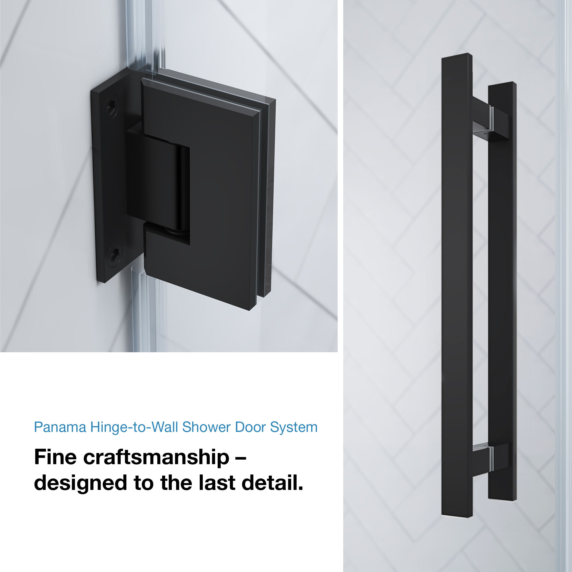 OVE Decors 15SKS-PANA36-BLK Alcove-Shower-Kit - View #6