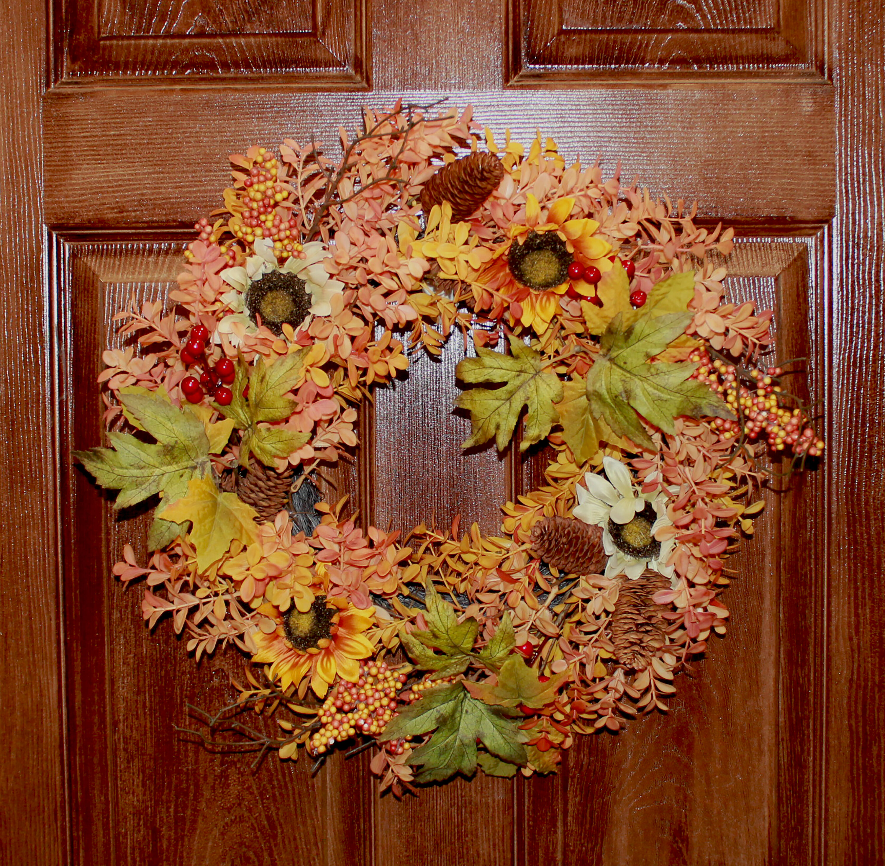 Worth Imports 9991 Artificial-Thanksgiving-Wreaths - View #3