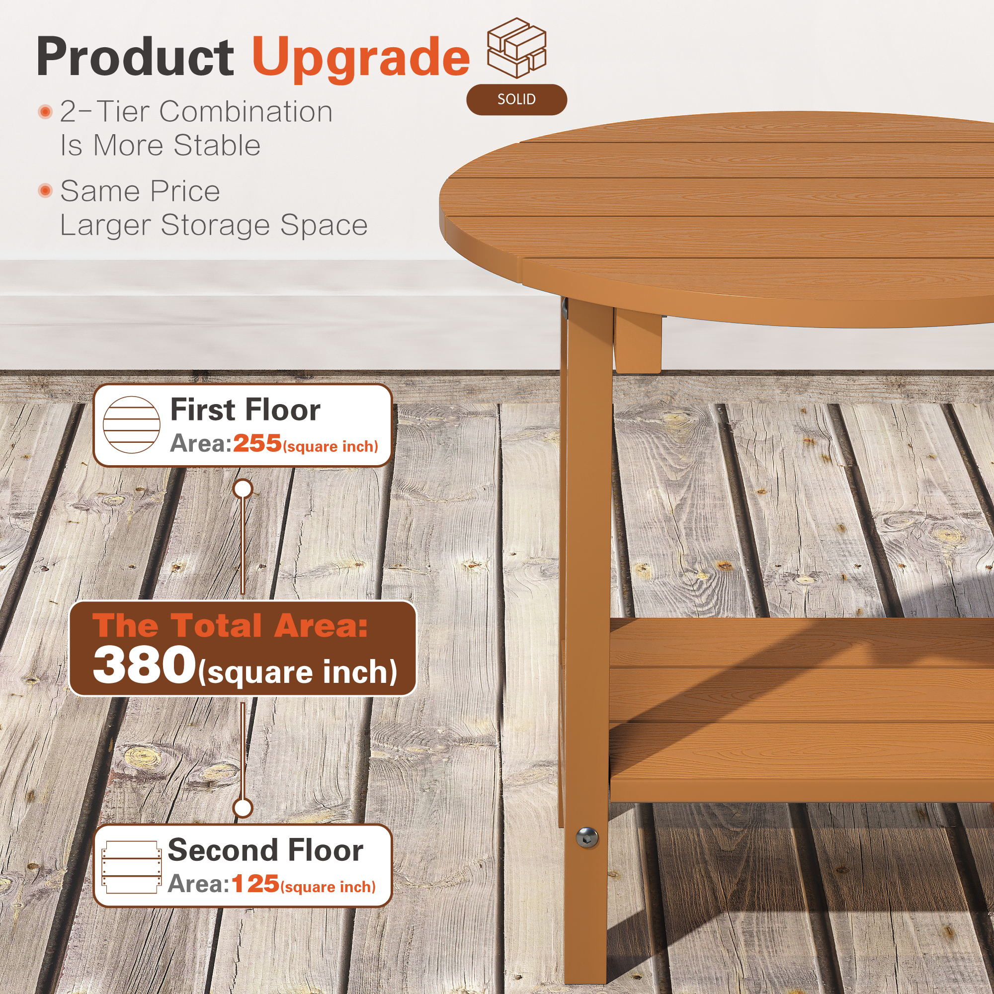 WINSOON FTA1316 Patio-Tables - View #8