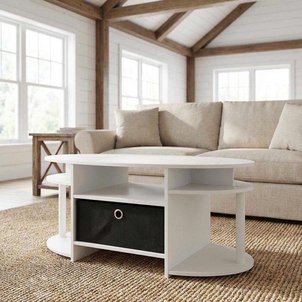 FurniFact BO3615640WHT Coffee-Tables - View #2