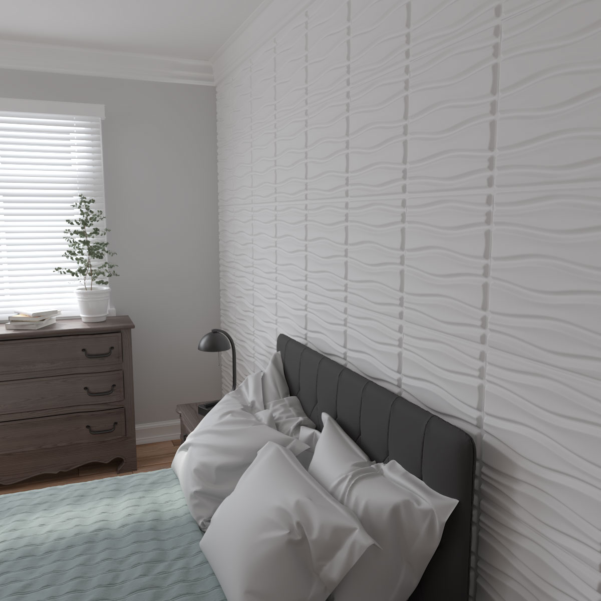 Ekena Millwork WP20X20ATWH Wall-Panels - View #12