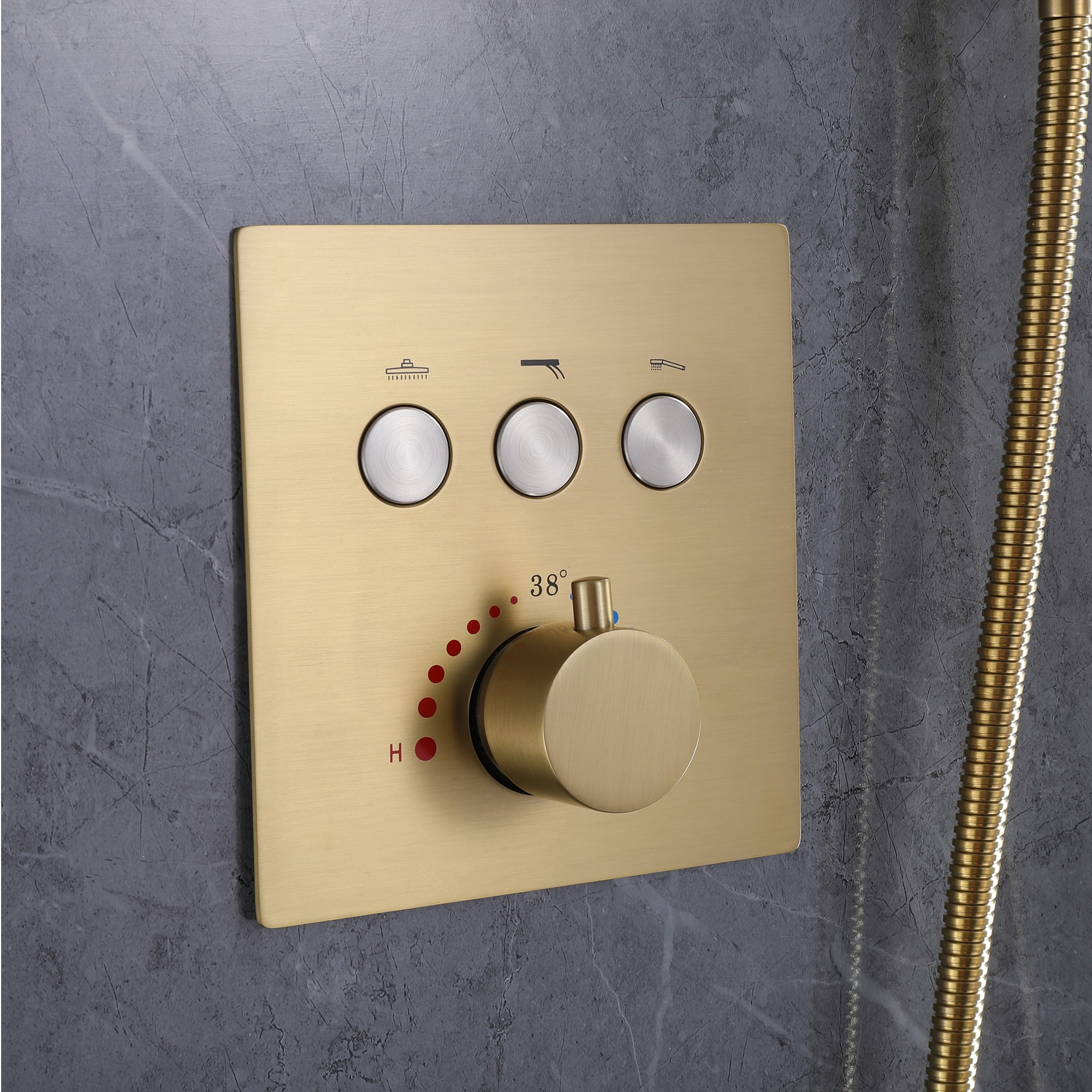 WELLFOR WB-0977 Showerhead-Bar-Panels - View #7