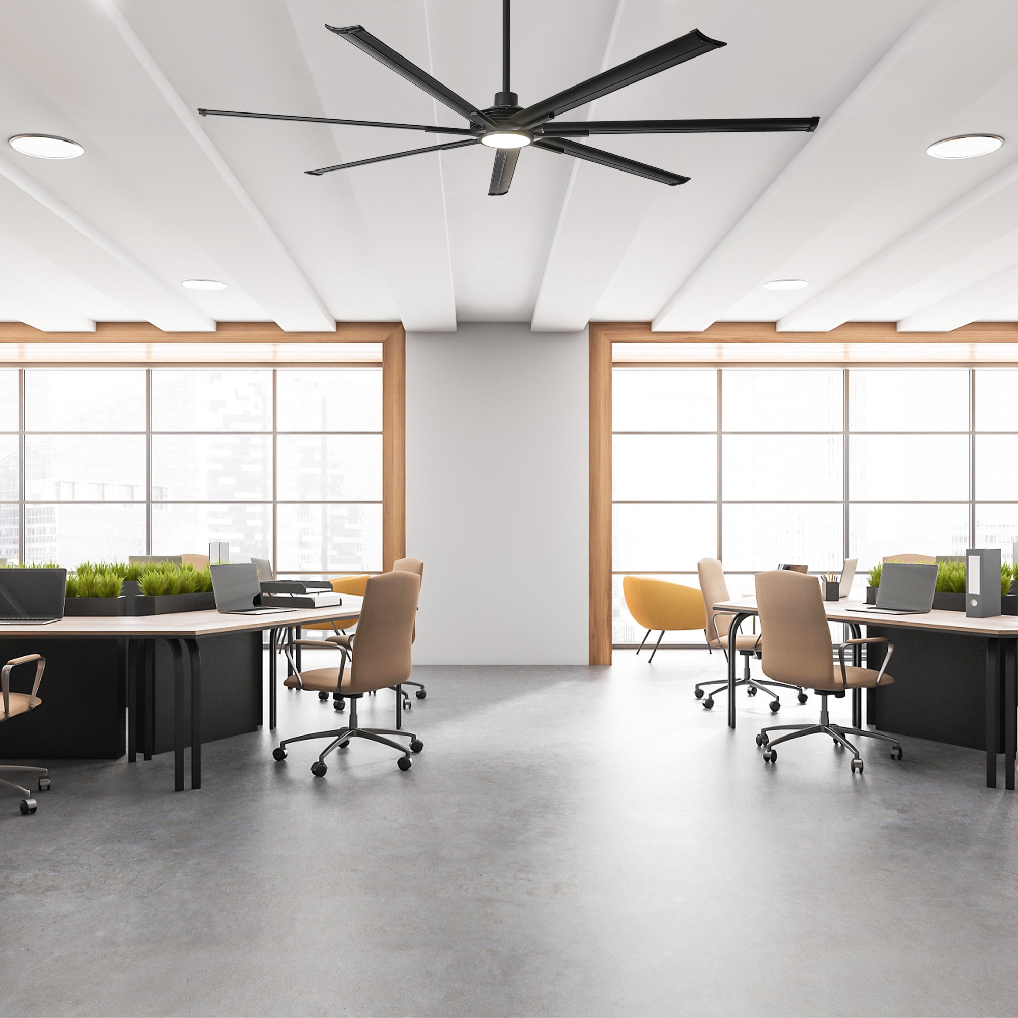 Parrot Uncle F8001BK Ceiling-Fans - View #3