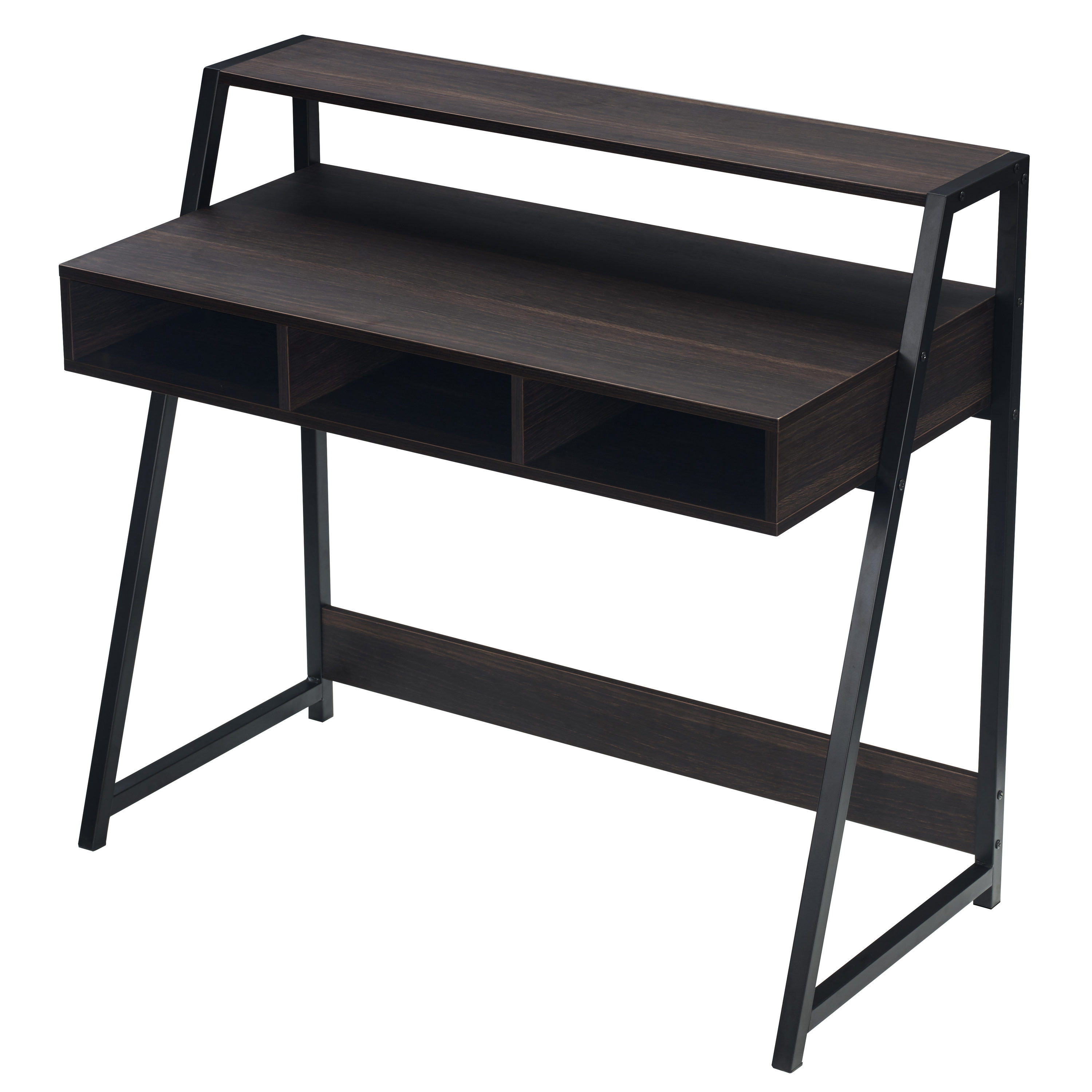 Festivo FDE20541 39.4-in Brown Casual Writing Desk