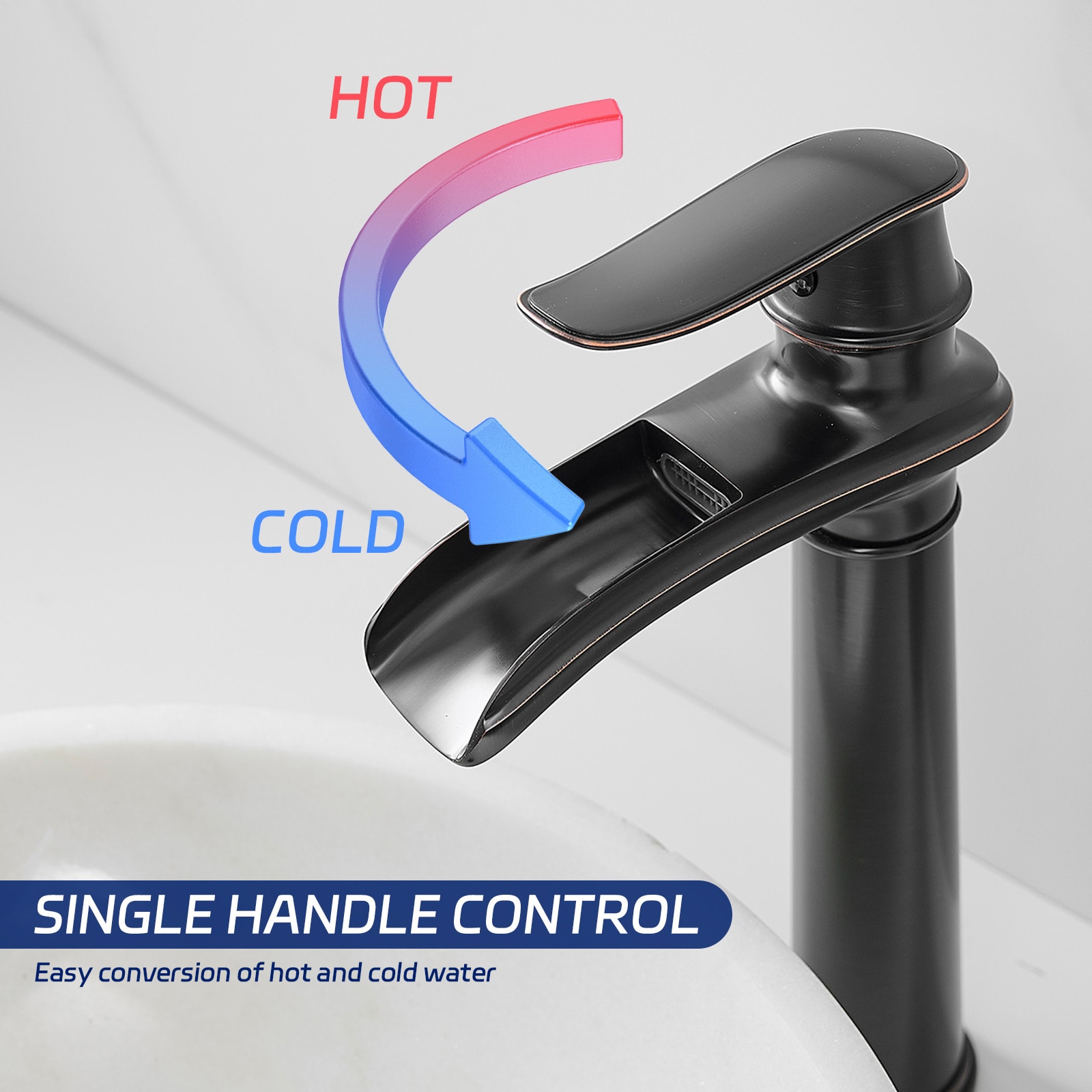 BWE A-96046H-ORB Lavatory-Faucets - View #2