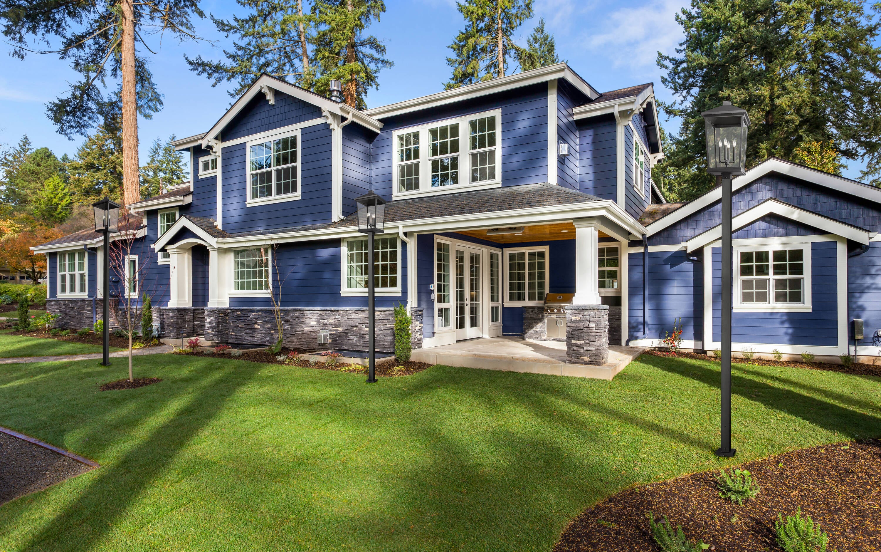 Z-Lite 568PHXXLS-536P-BK Complete-Post-Lights - Thumbnail View #3