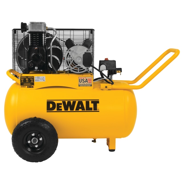DEWALT 20-Gallons Portable 200 PSI Horizontal Air Compressor in the Air  Compressors department at