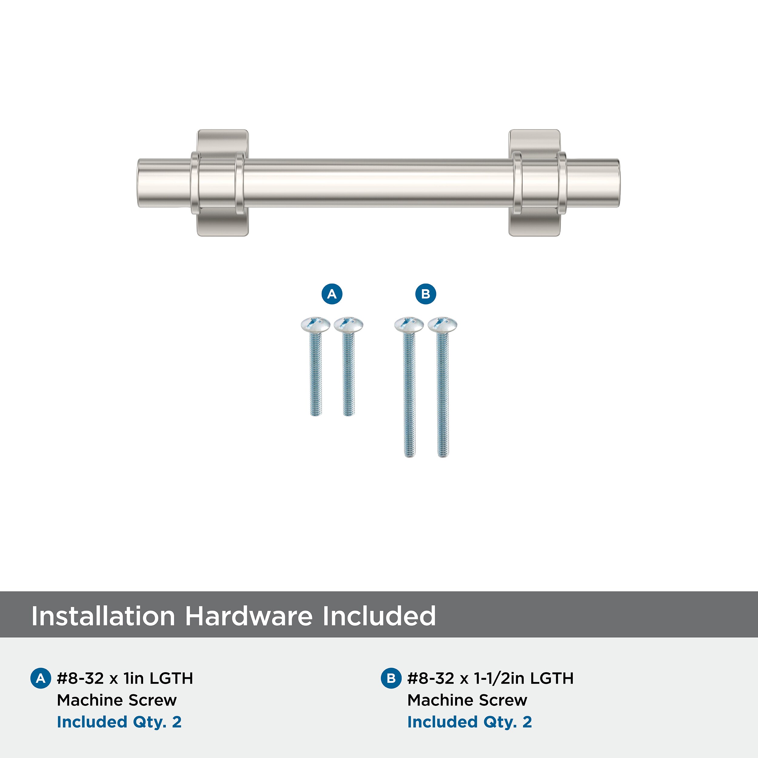 Amerock BP36600PN Cabinet-Pulls - View #2