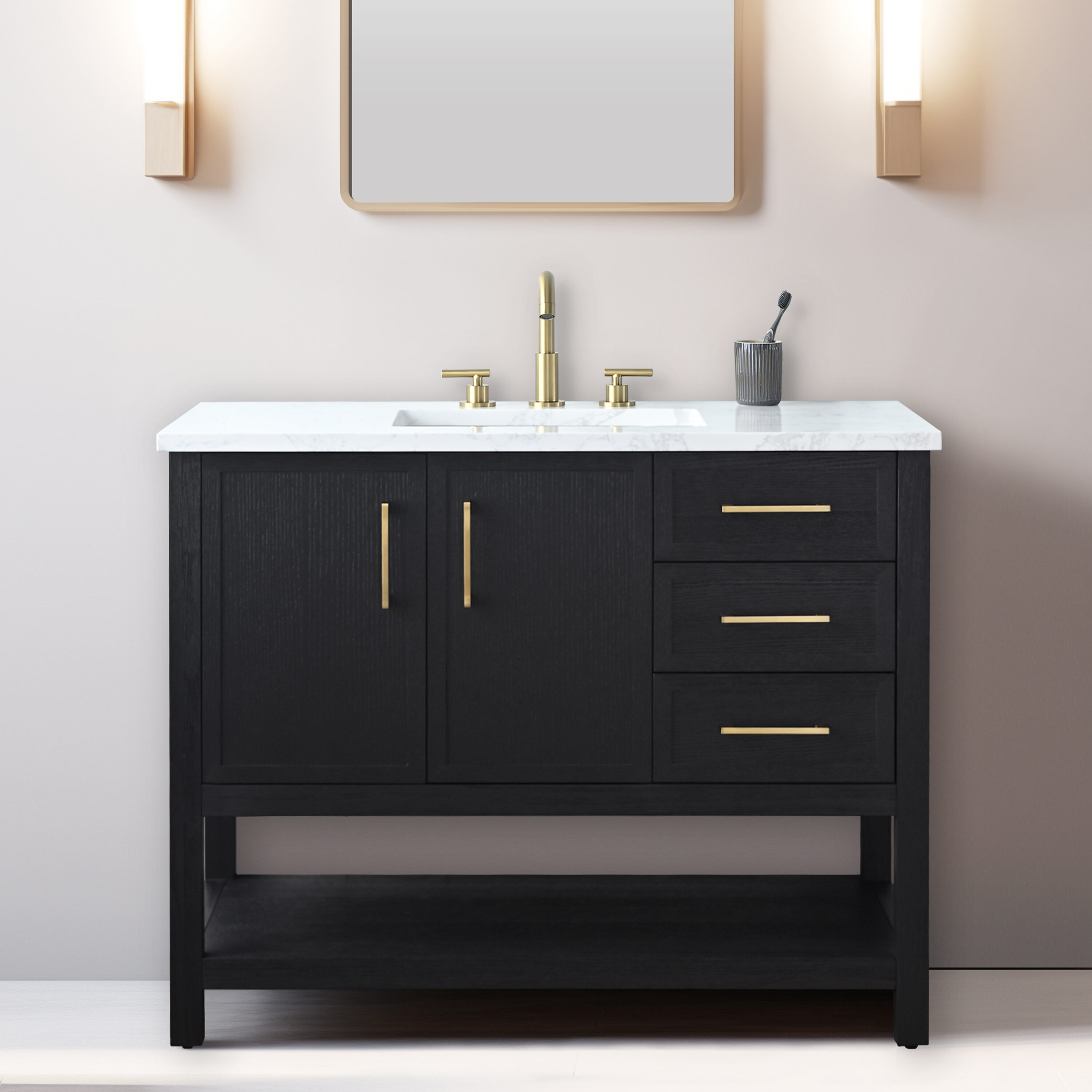 Sudio Design OLIVER-42BLO Bath-Vanity-Combo - View #2