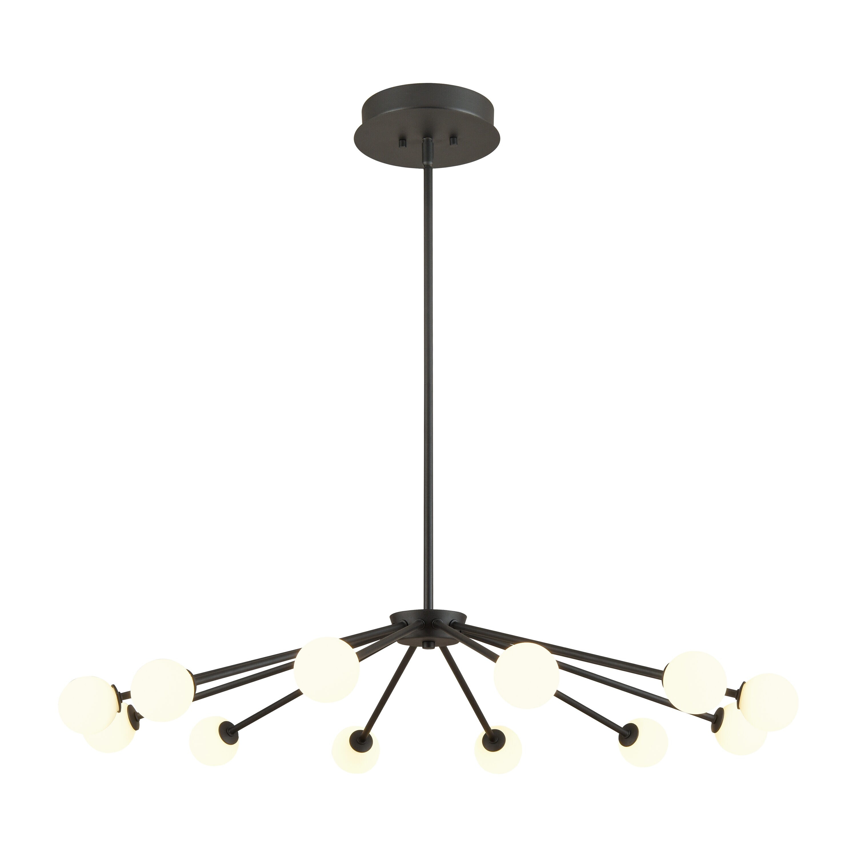 Westmore by ELK Lighting LW-202302010128 Dublin Black Modern/contemporary For Use in Bedrooms, Dining Rooms, Foyers, Living Rooms Chandelier