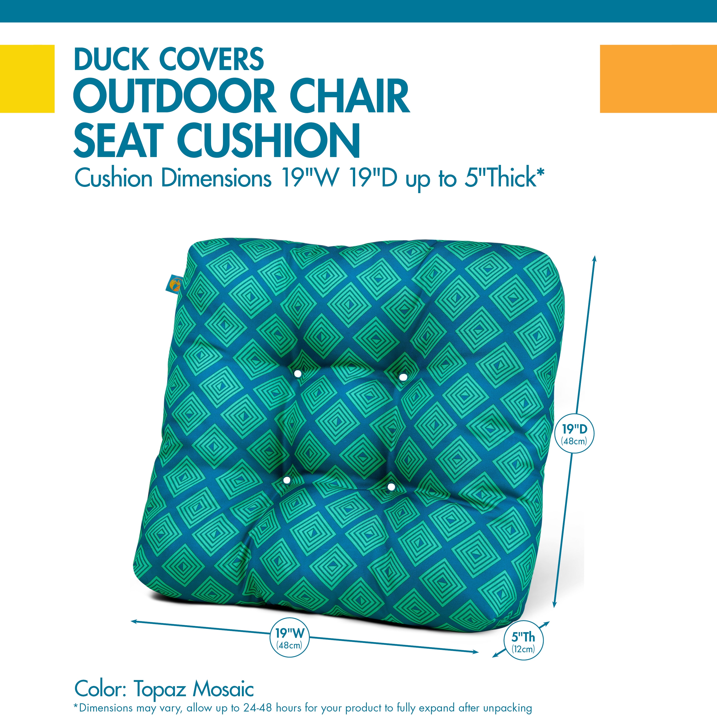 Duck Covers DCTOCH19195-2PK Patio-Furniture-Cushions - View #3