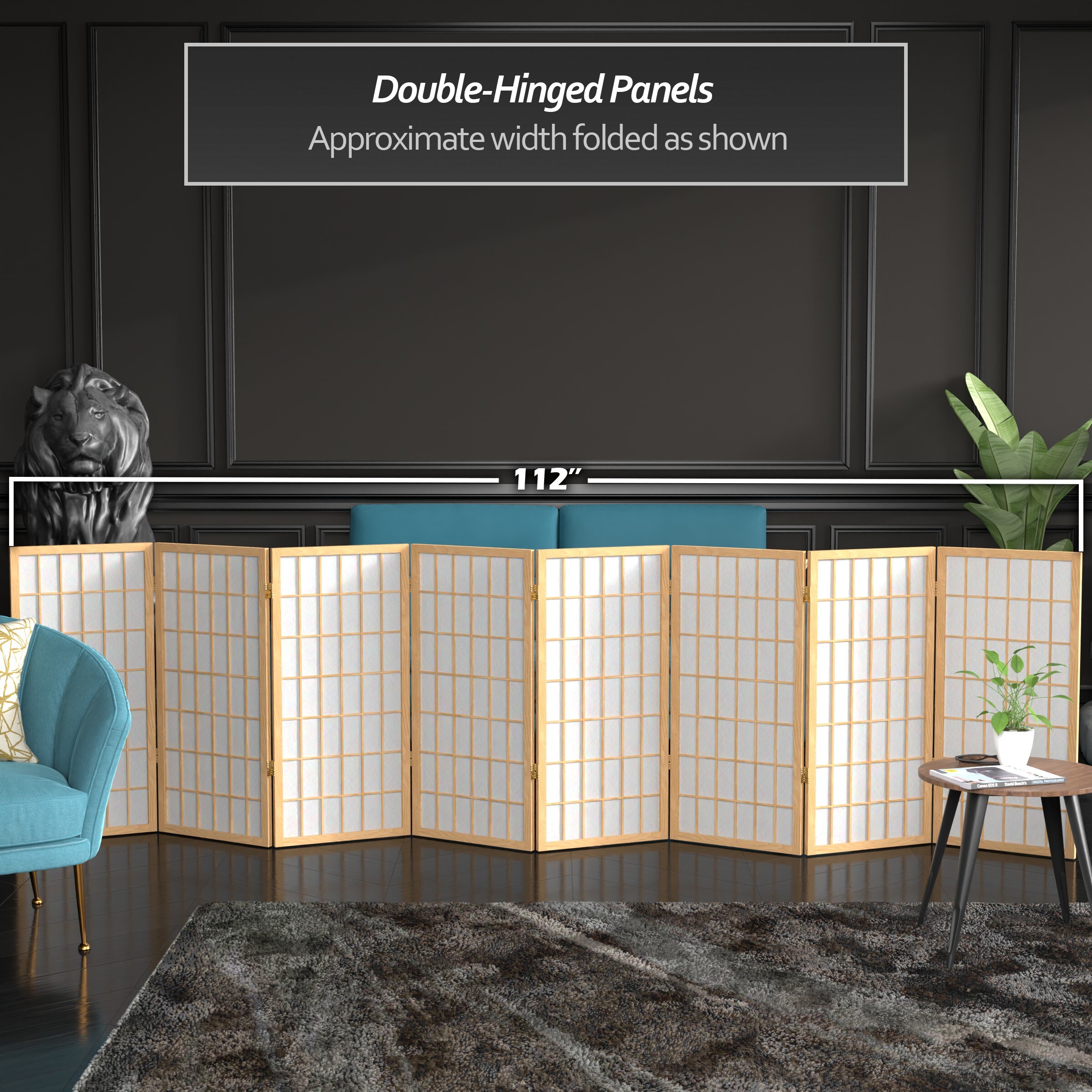 Red Lantern WP36-NAT-8P Indoor-Privacy-Screens - View #7