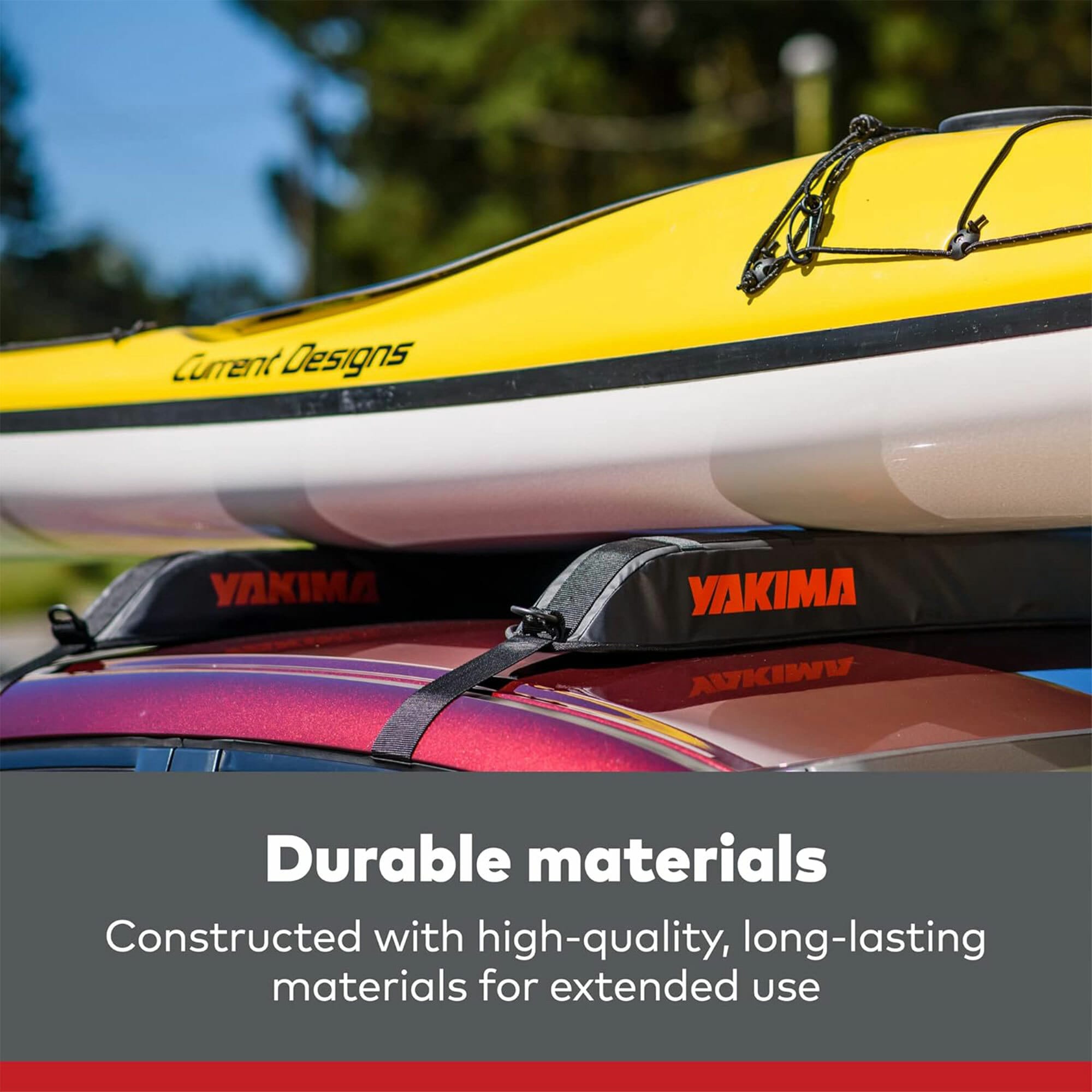 YAKIMA 38-in Plastic Roof Kayak/Paddleboard Rack 393315 at Lowes.com