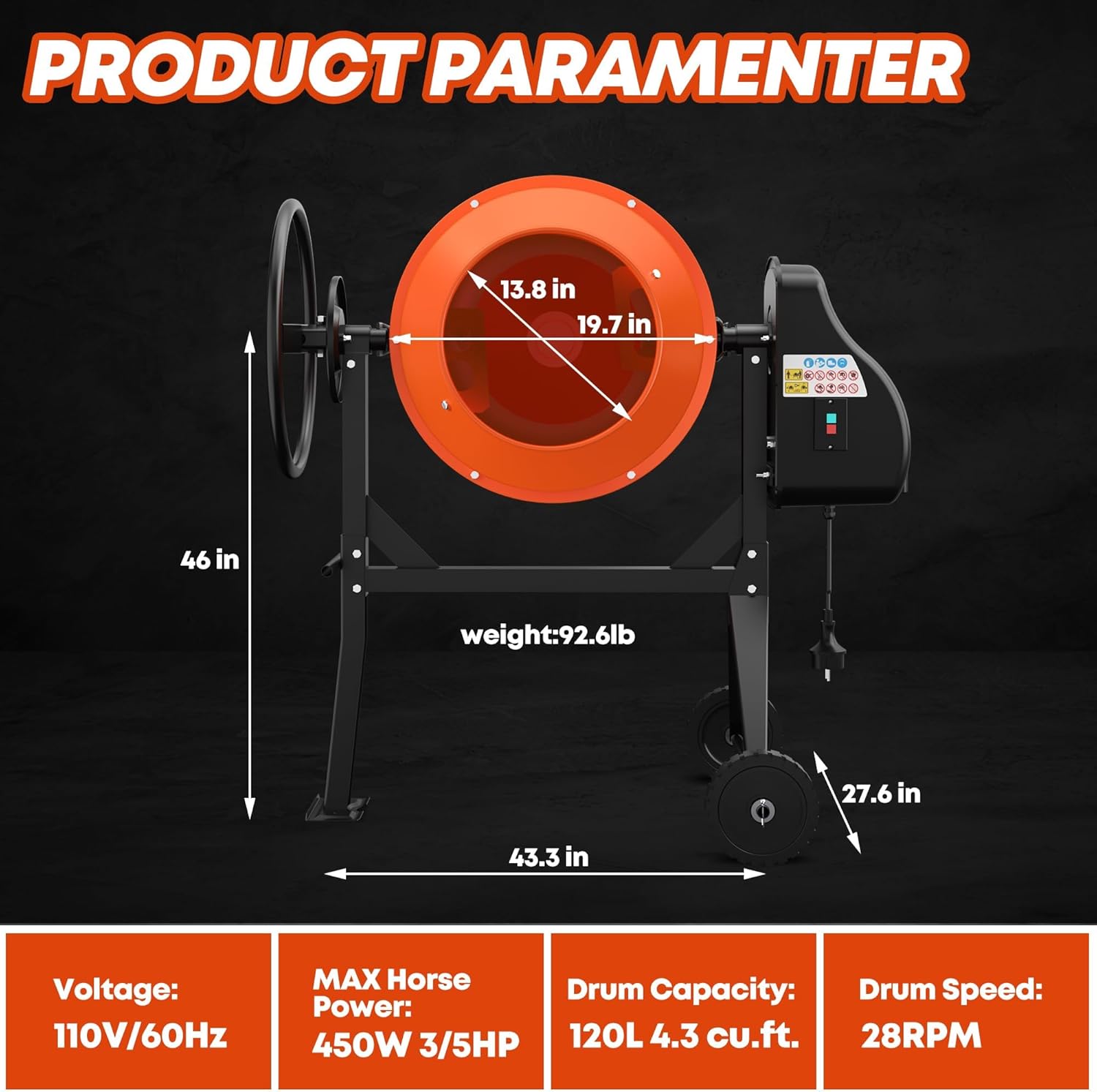 Silvel KF100248-02-TX-NEW Cement-Mixers - View #2