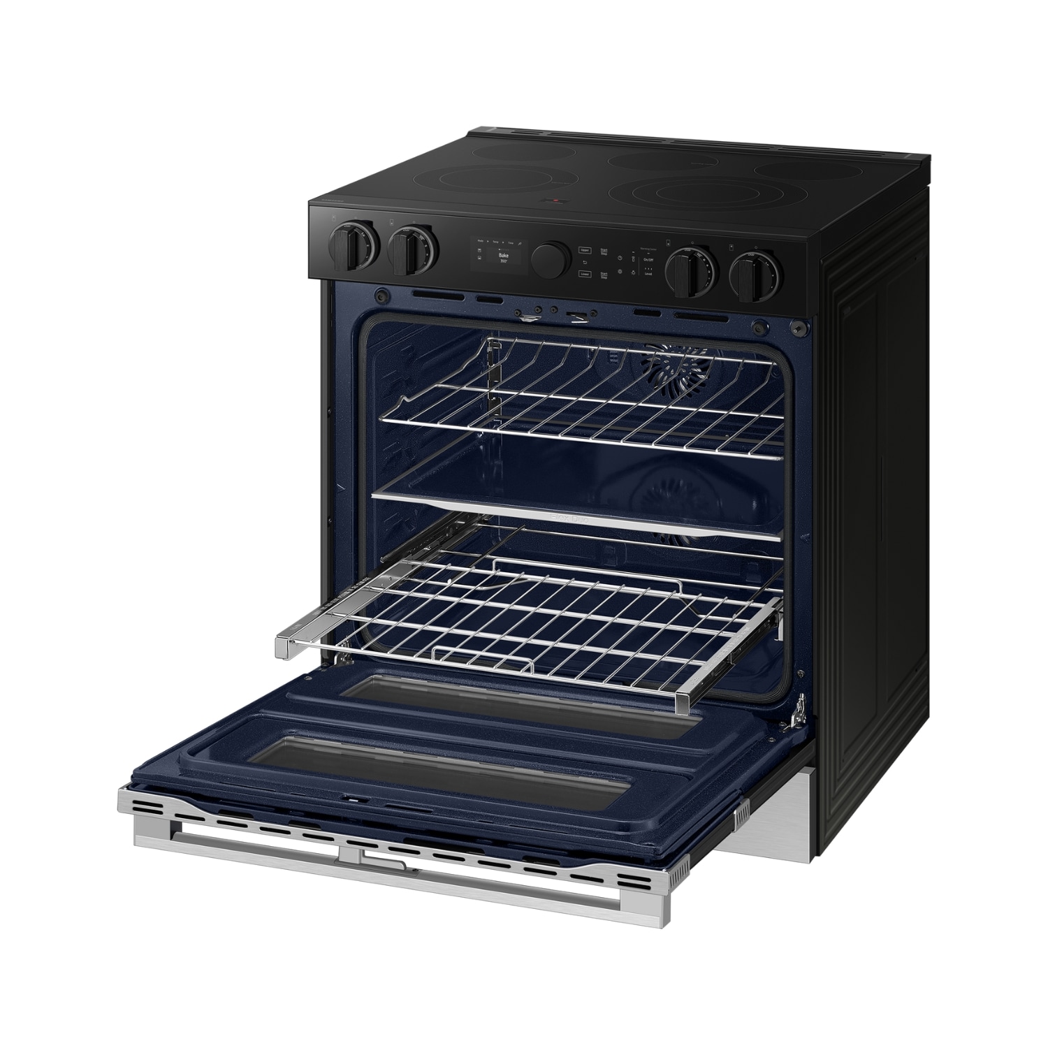 Samsung NSE6DG8550SR Double-Oven-Elec-Ranges - View #7
