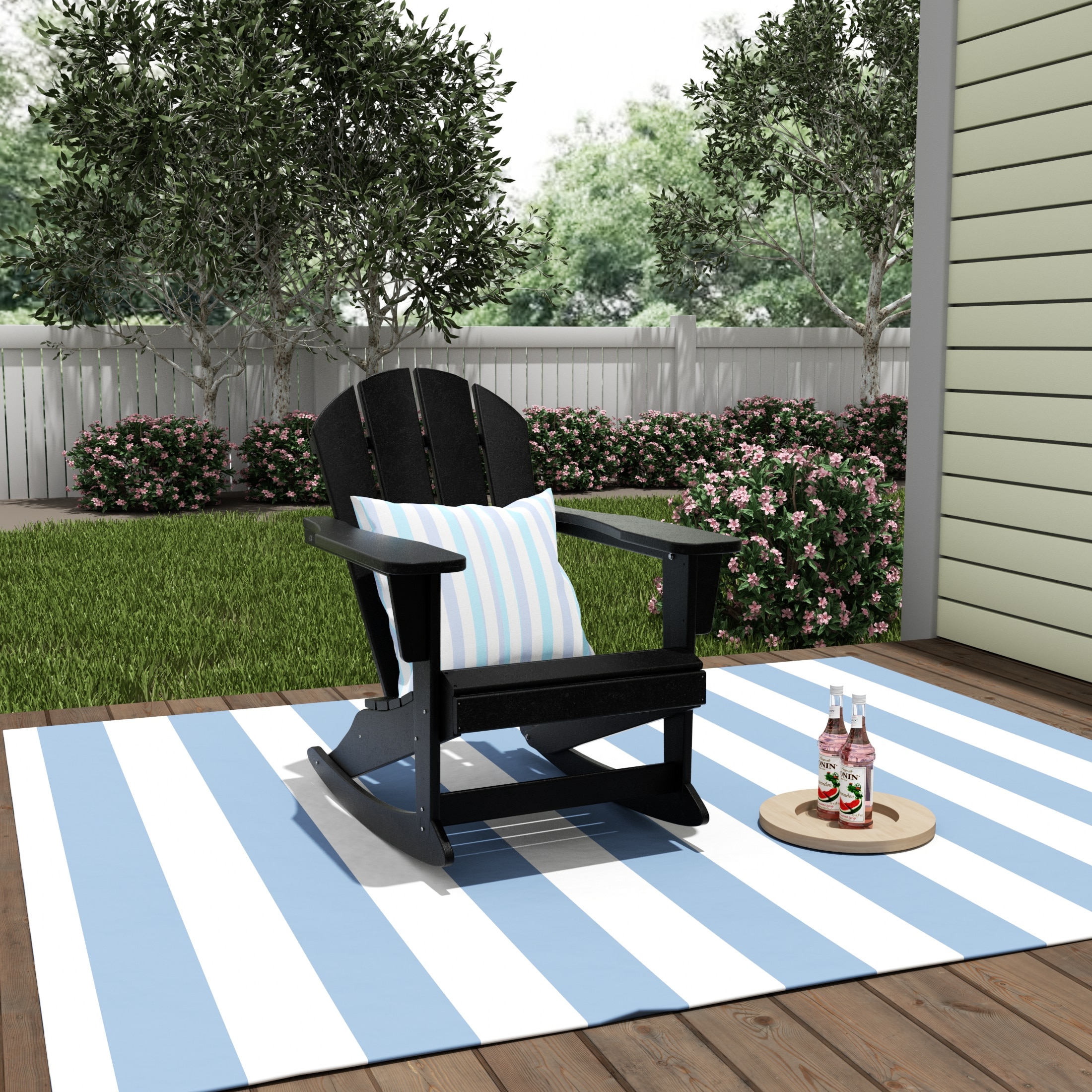 Westin Furniture 2001-RC-BK Patio-Chairs - View #2