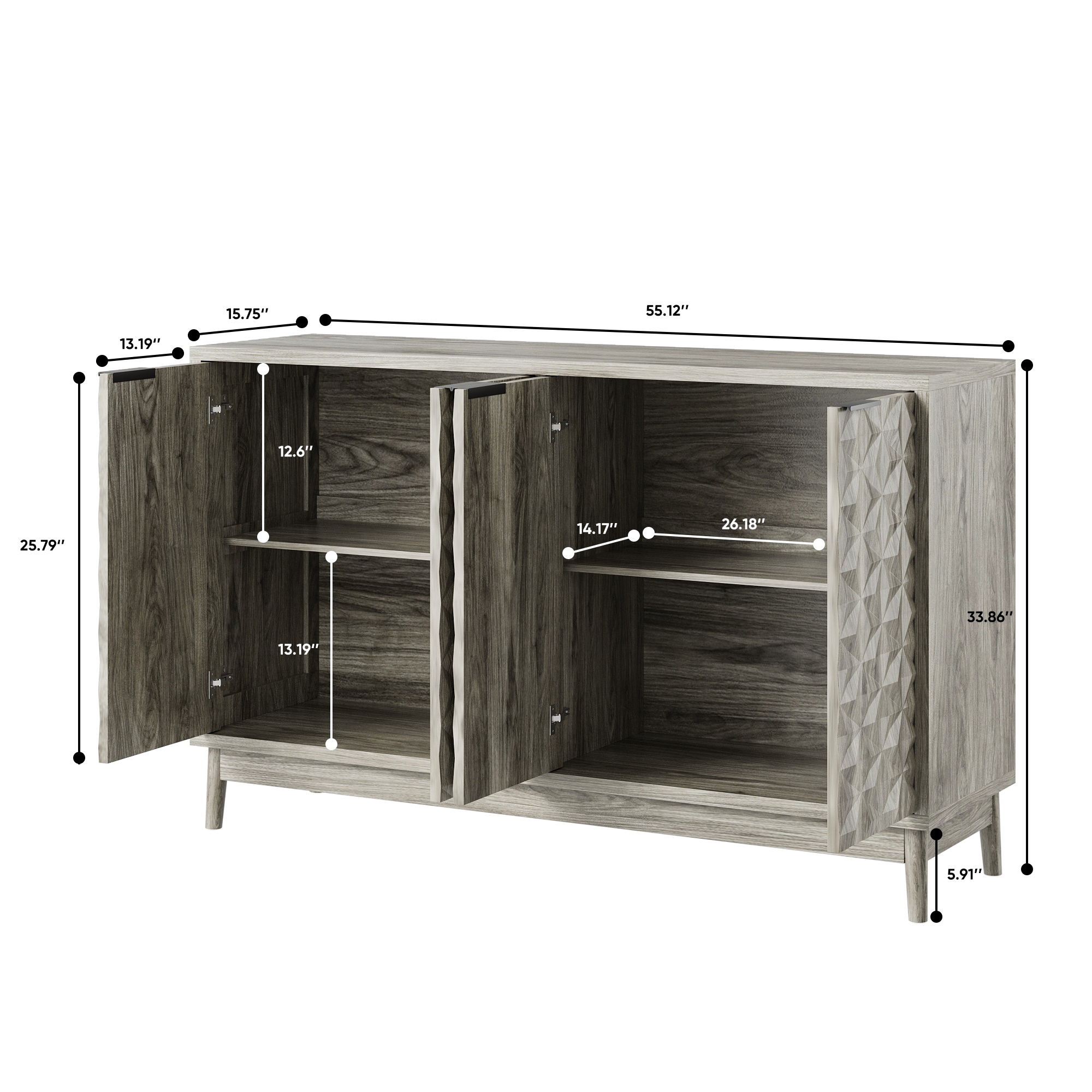 Oaks Decor OAW1706653 Dining-Kitchen-Storarge - View #6