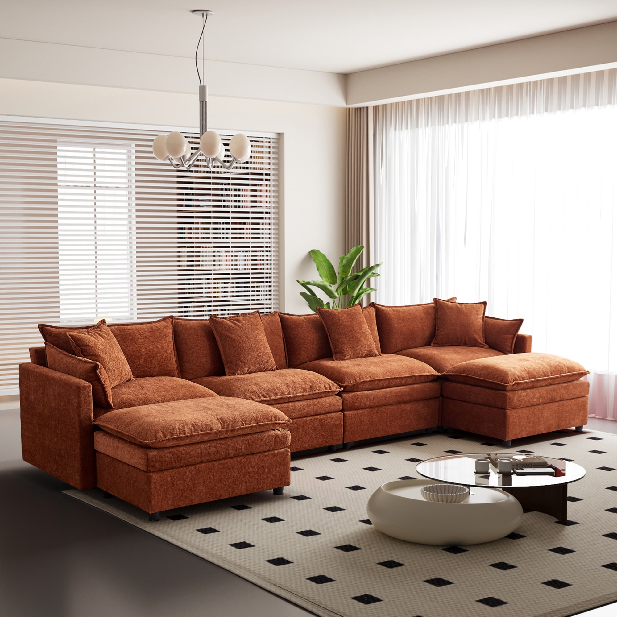 SINOFURN SYA370081BL Sofas-Loveseats - View #2