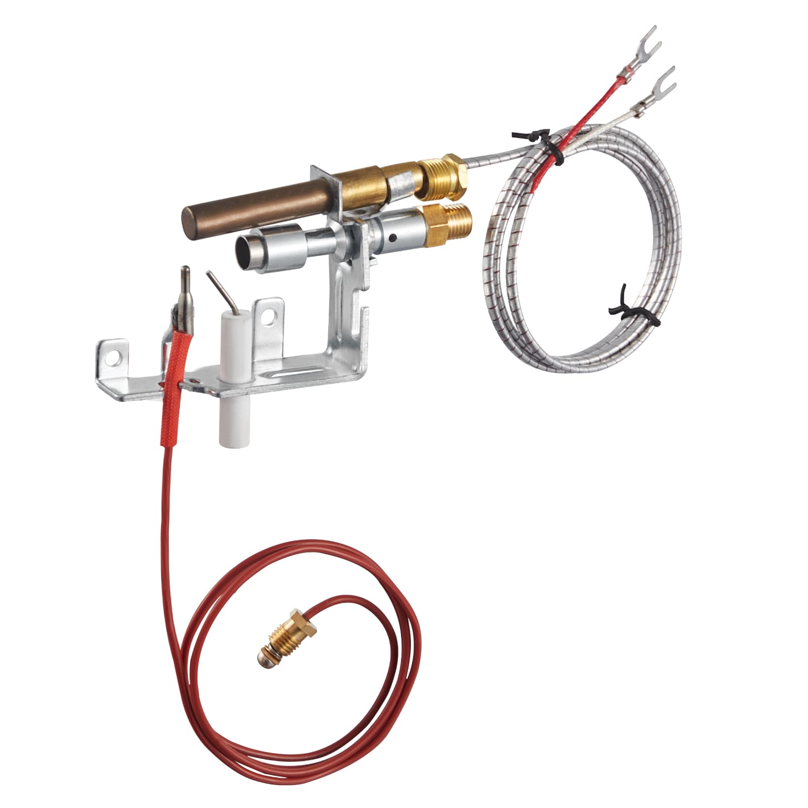 VEVOR Gas Pilot Assembly OE 103779-01 PP231 NG8218 Fireplace Natural Gas Ignition Replacement Compatible with CIVF-25 CIVF-25CF VFH-33M VFH-33R VFH-33T VFHS-20R VFSR-16 VFSR-18 Models #SCRQBLDHZJSD16069V7