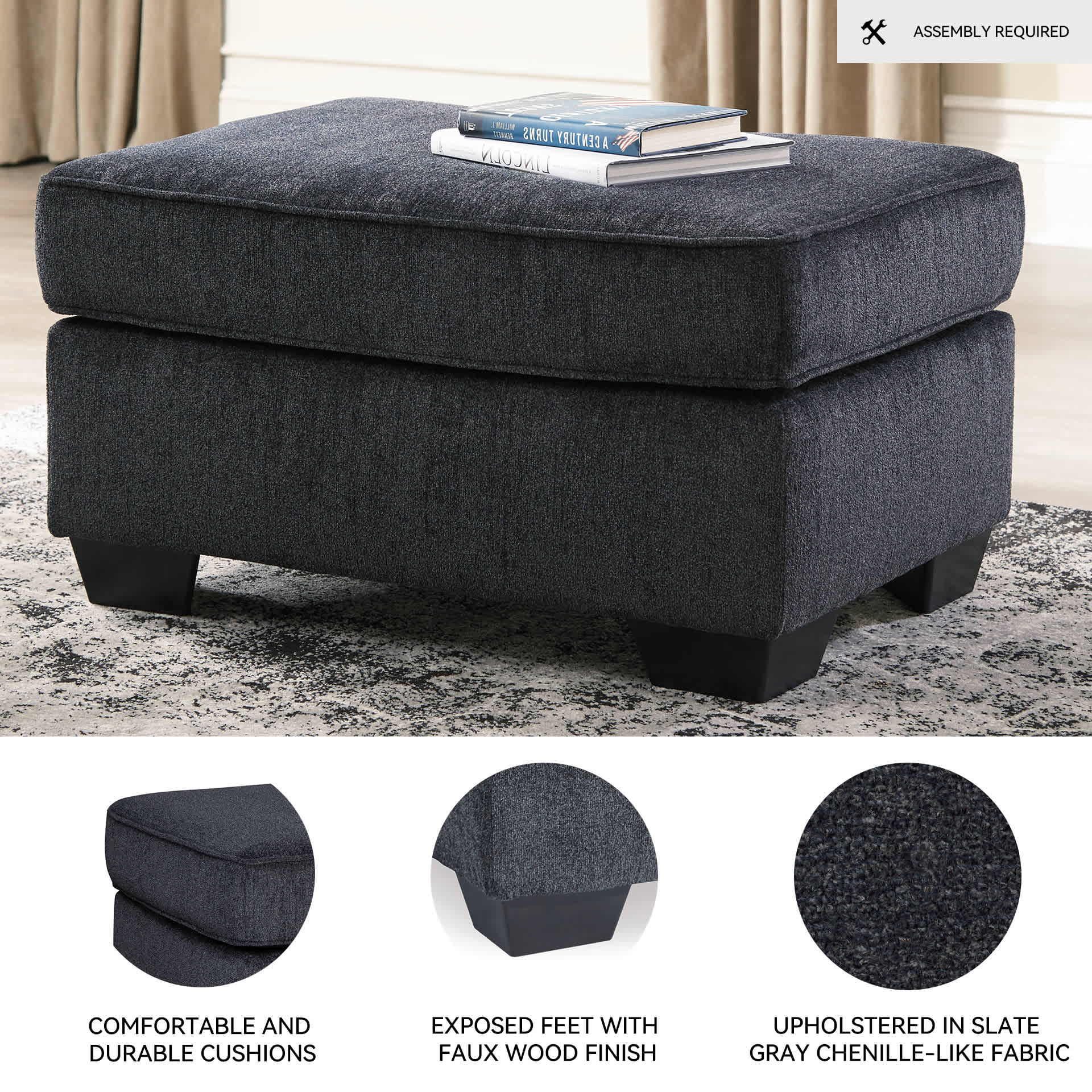 Signature Design by Ashley 8721314 Indoor-Ottomans - View #3
