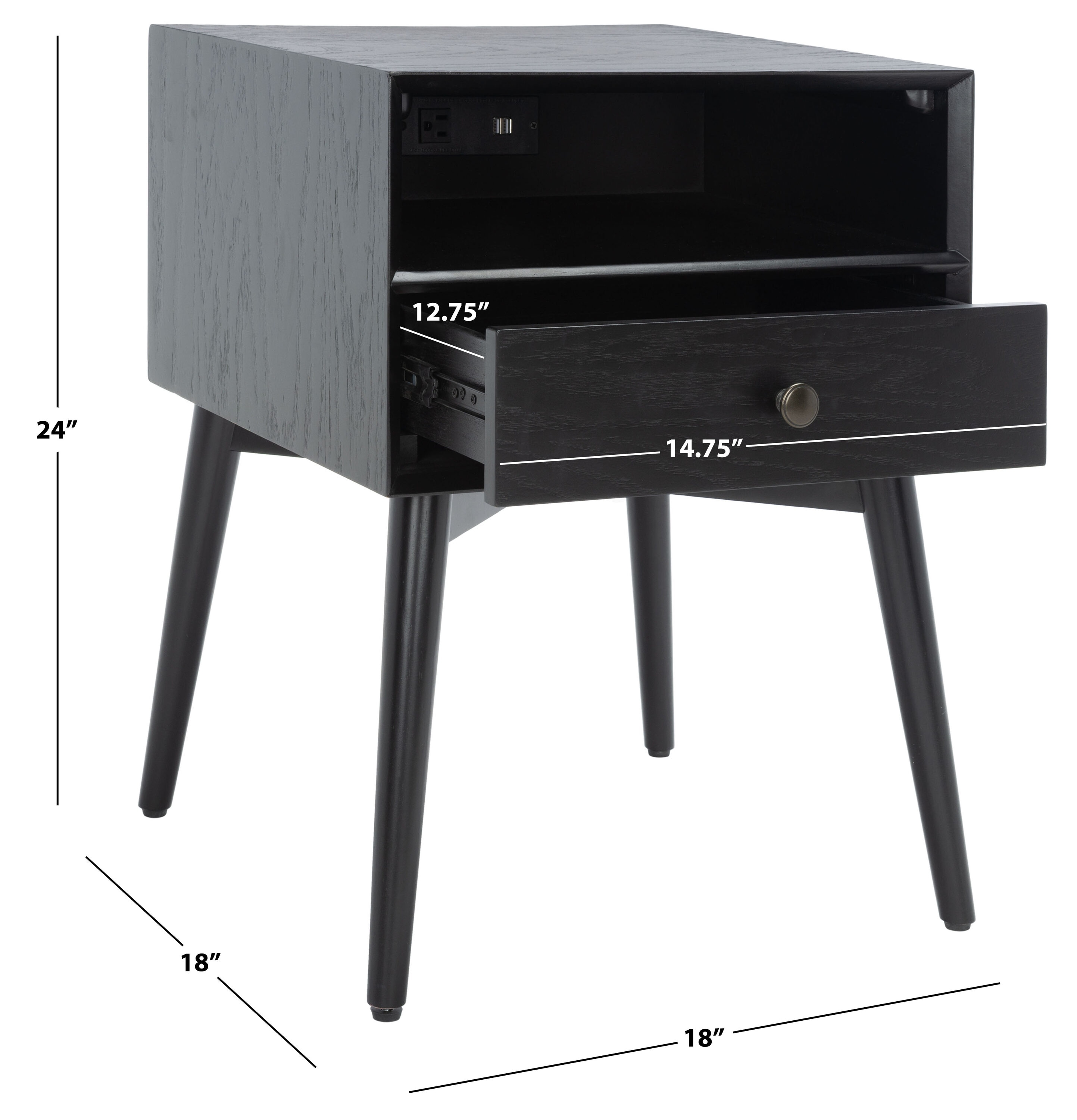 Safavieh NST6408B nightstands - View #4