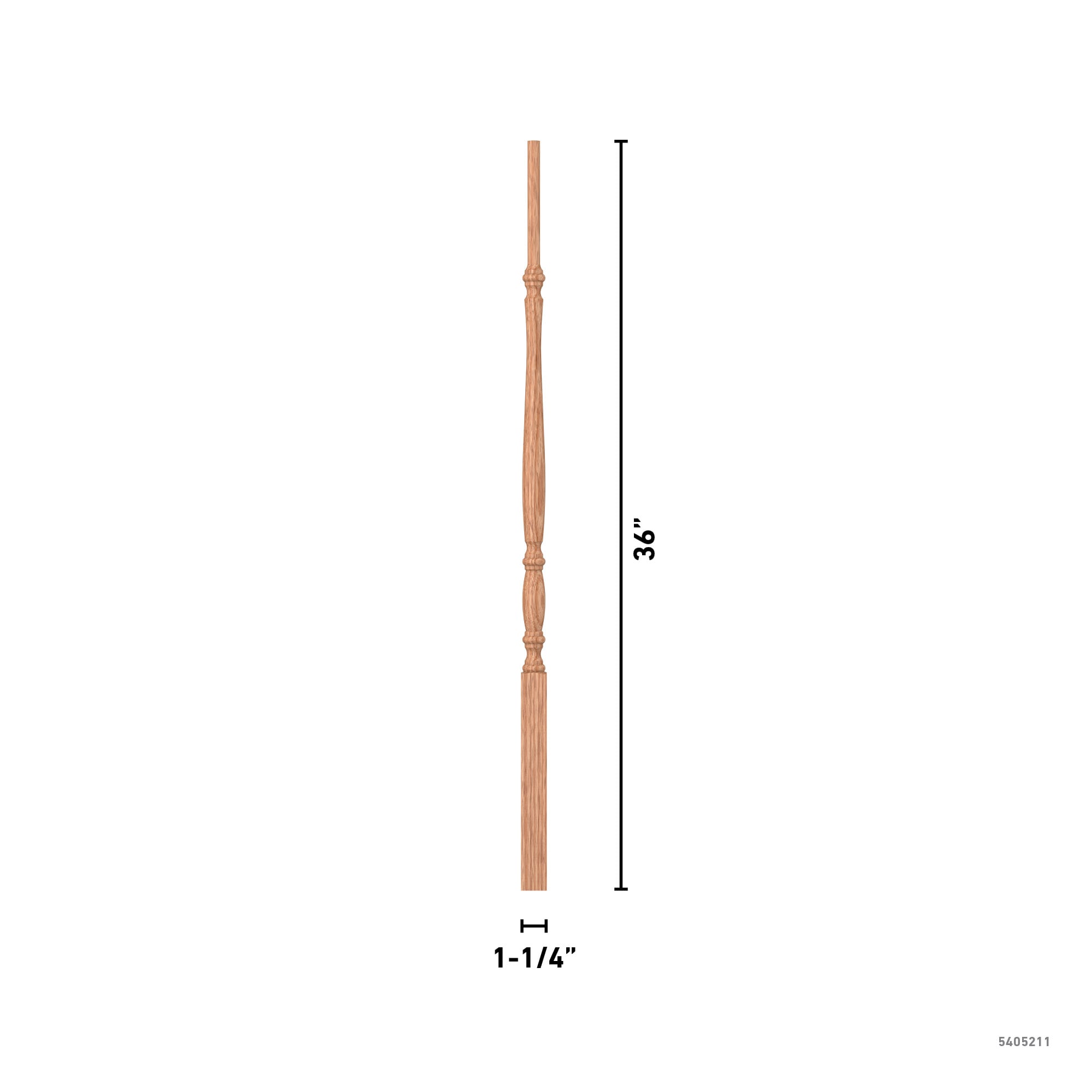 L.J. Smith Stair Systems LJP-2415-O 36 Interior-Stairpart-Balusters - View #4