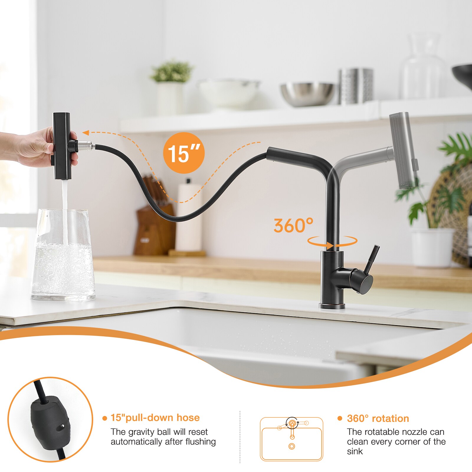 Boyel Living BL137133ORBSS Kitchen-Faucets - View #5
