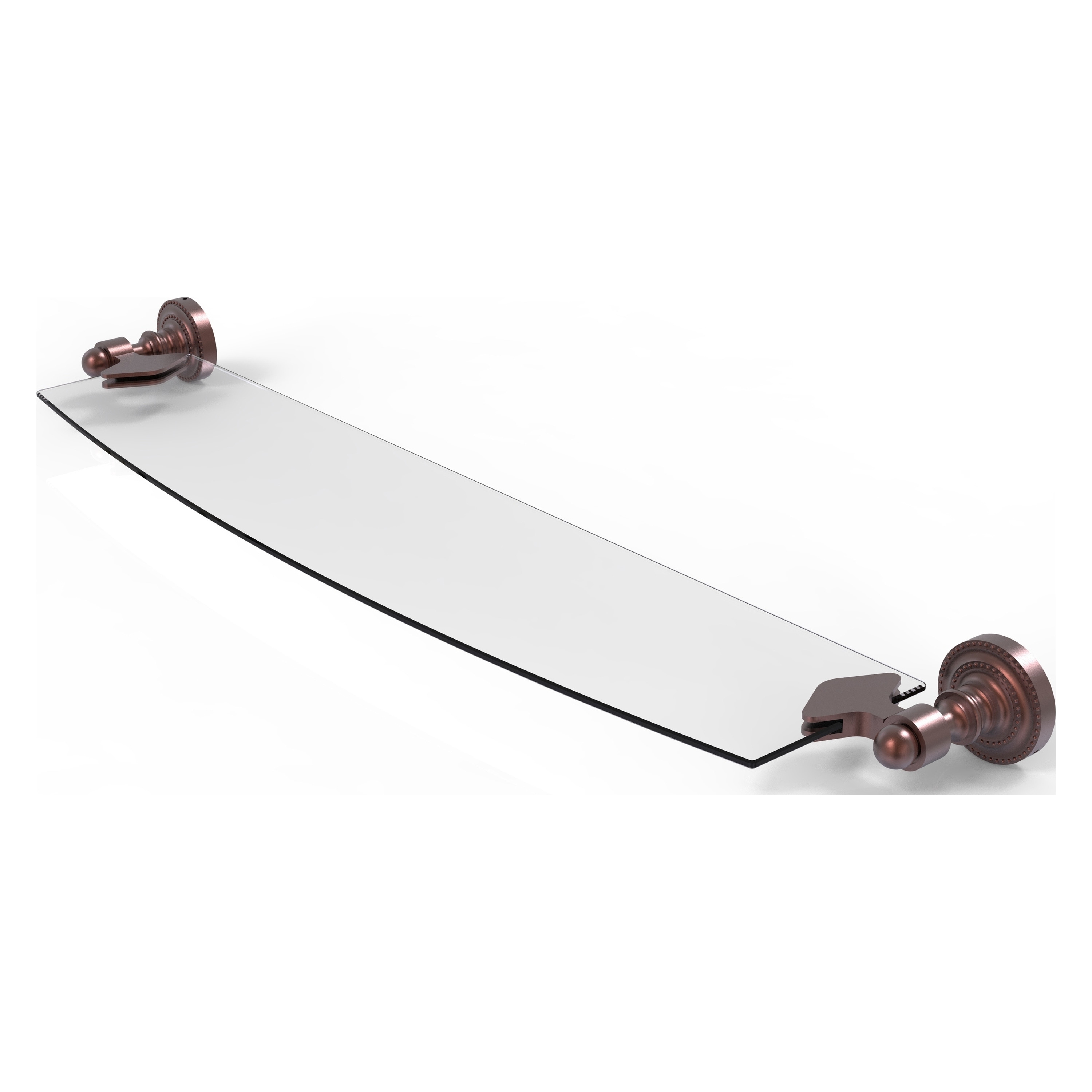 Allied Brass DT-33/18-CA Dottingham Antique Copper Wall mount Bathroom Shelf ( 18-in x 2.25-in x 5-in )