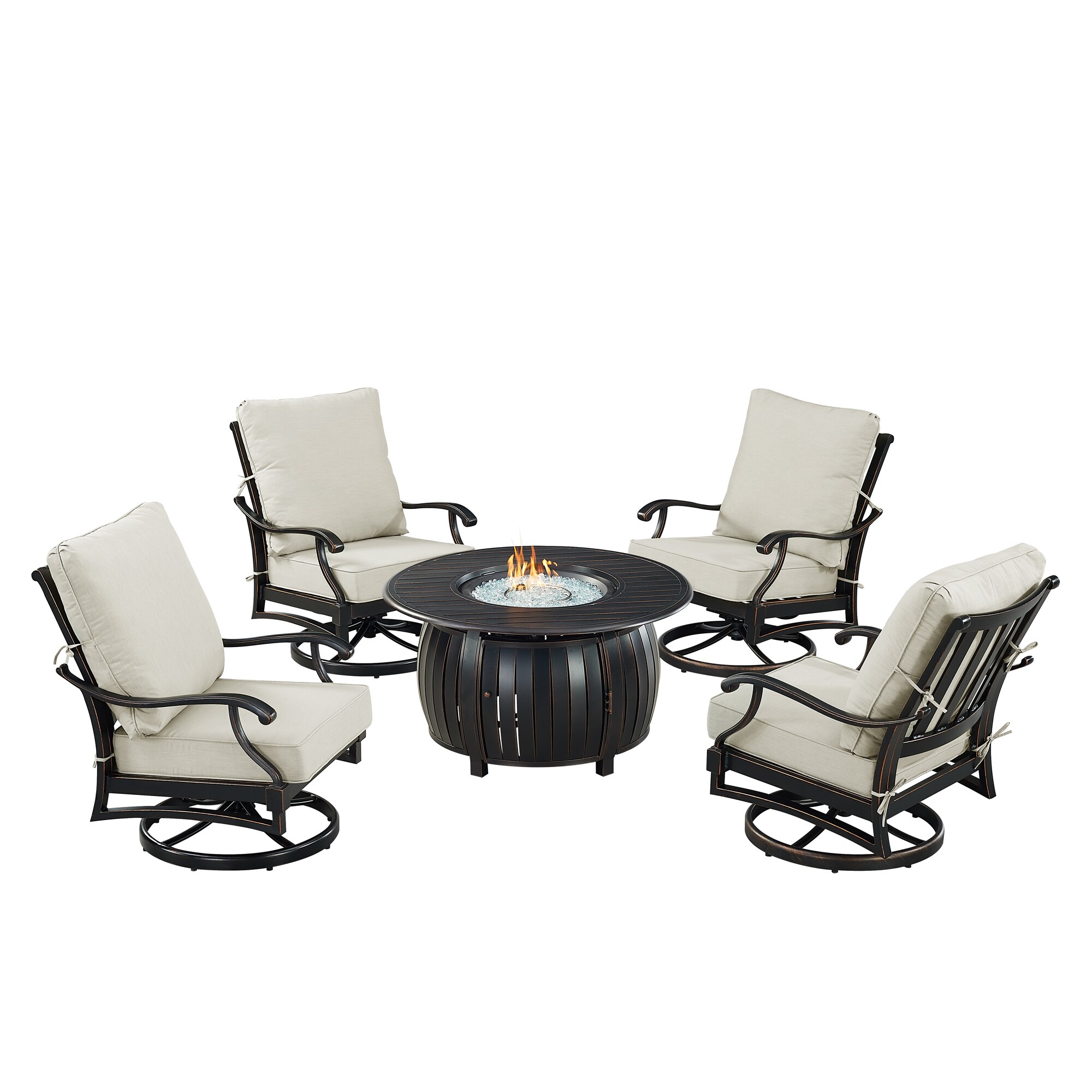 Oakland Living SHAO4CHITALYLGCUIBA Patio-Conversation-Sets - View #2