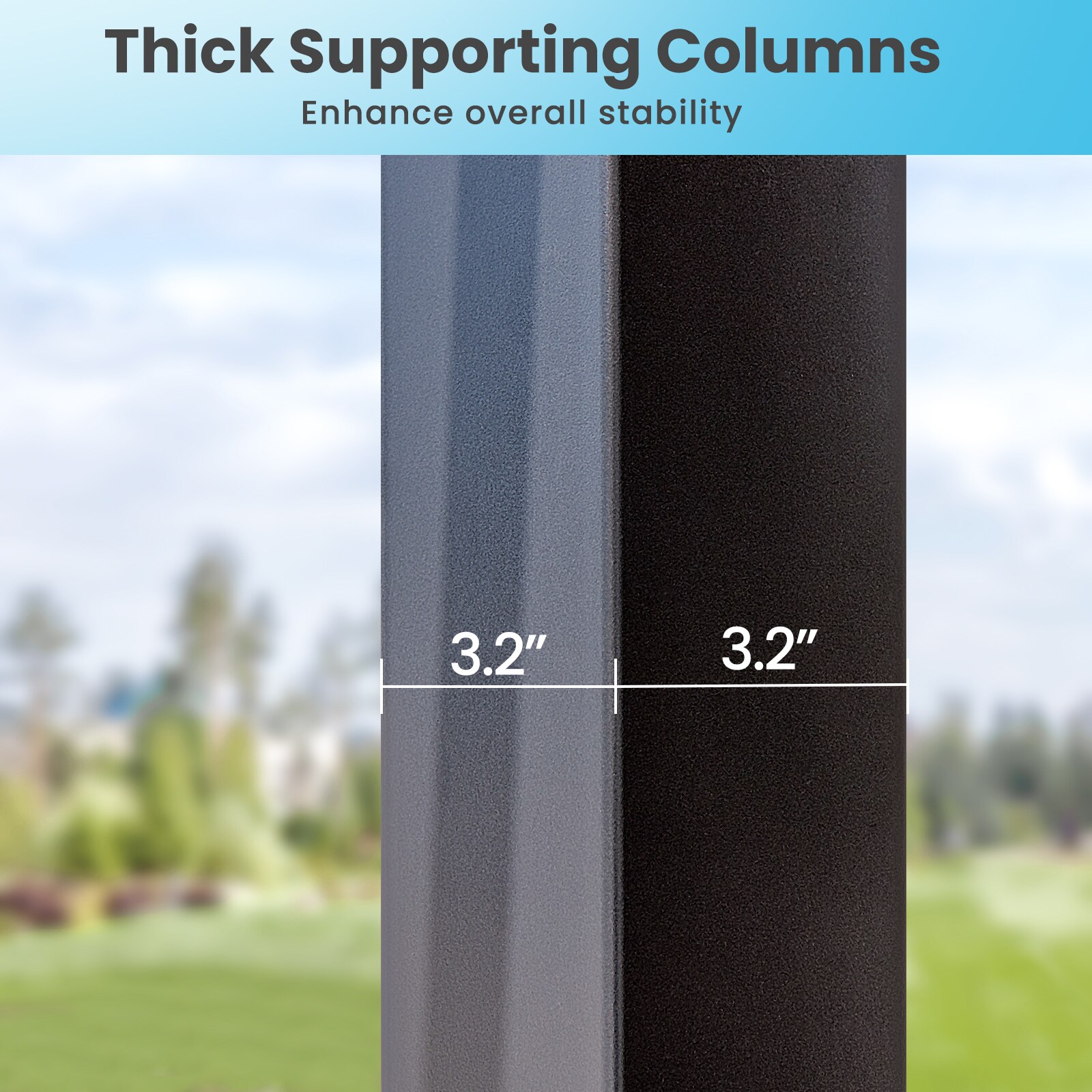 Poinic CWZ11779GR Wood-Resin-Gazebos - View #7