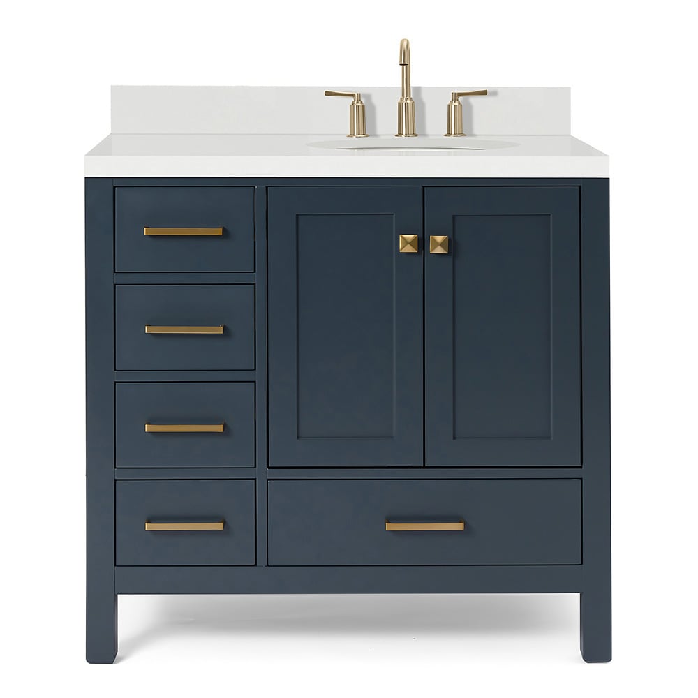ARIEL A037SRWQOVOMNB Bath-Vanity-Combo - View #2