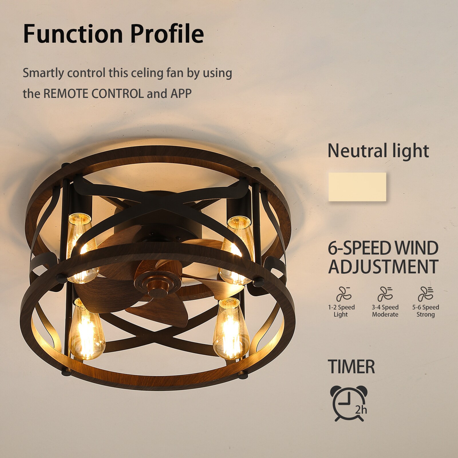 Bayfeve BFSHL-15485-CF Ceiling-Fans - View #5