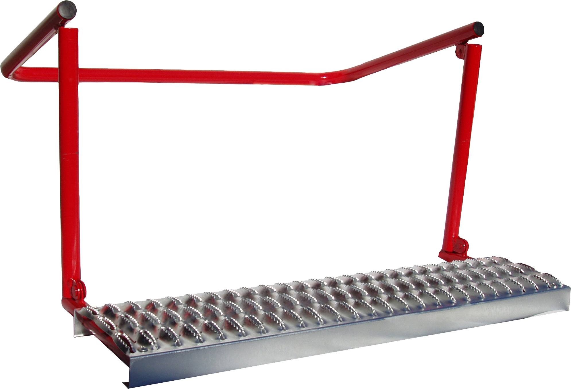 ESCO 60203 Heavy Duty Portable Safety Step For Tire Changer Machine- Holds Up To 400 Lbs- Black/yellow