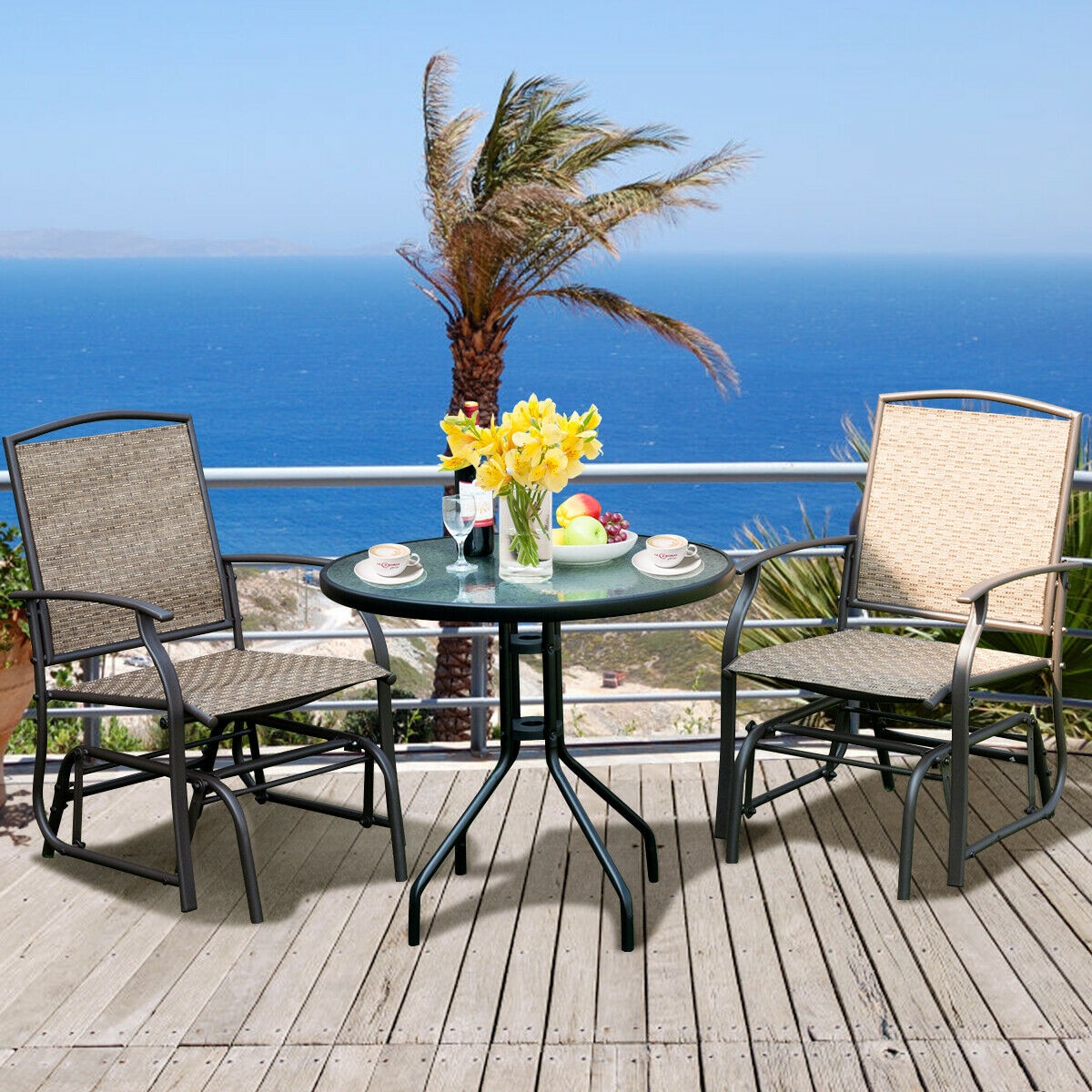 Forclover HYFAS51BE Patio-Chairs - View #5