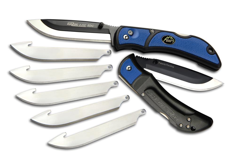Outdoor Edge RazorSafe 6-Blade Folding Utility Knife