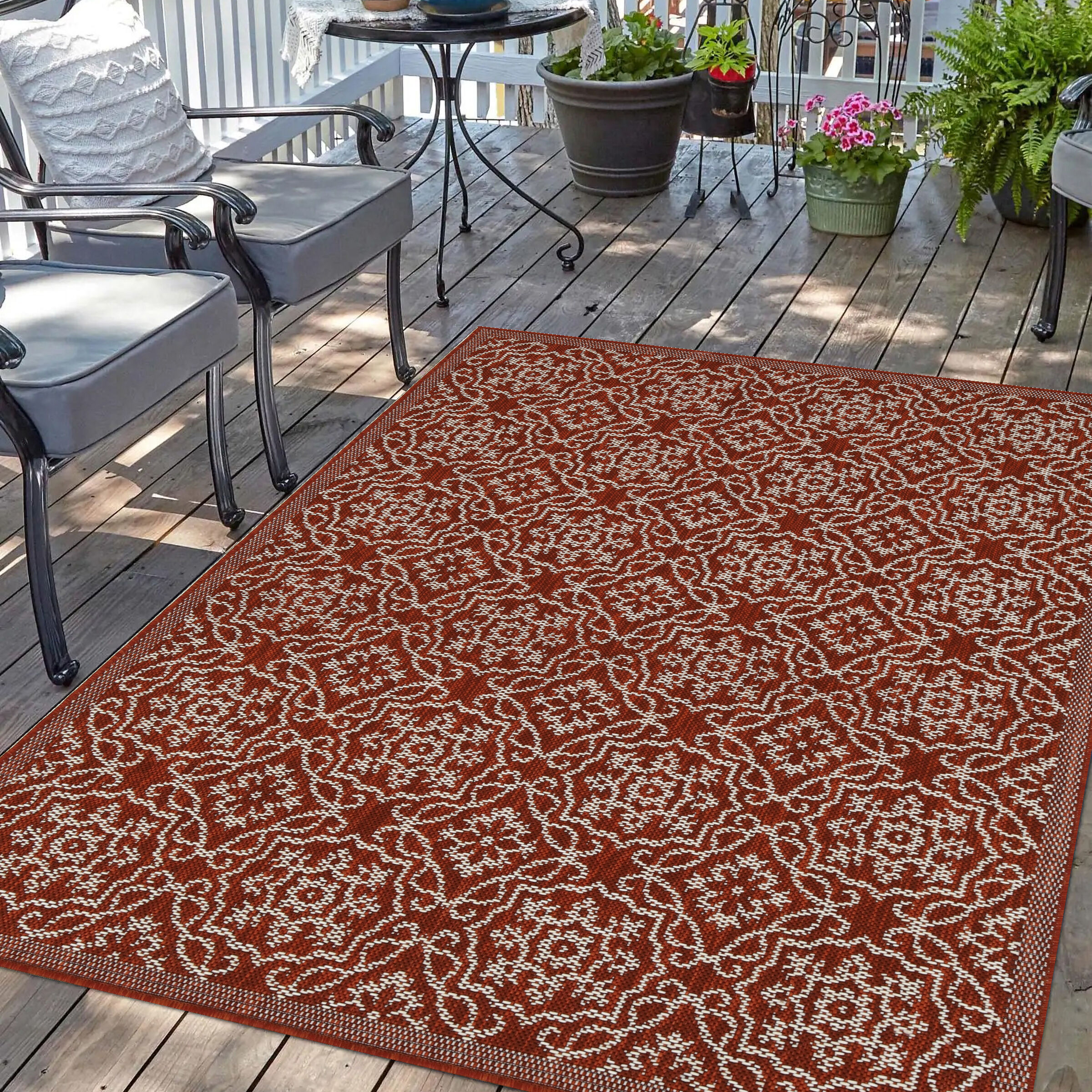 Playa Rug PLY-ELZ-RED-10X13 rugs - View #5