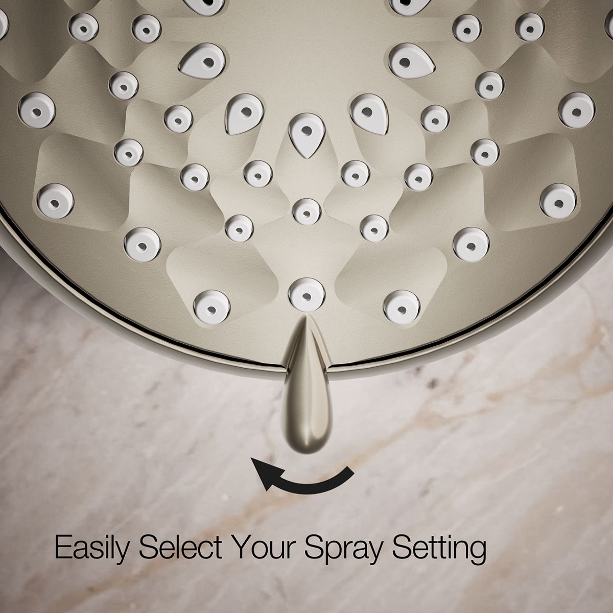 KOHLER K-72424-G-BN Fixed-Showerhead - View #6