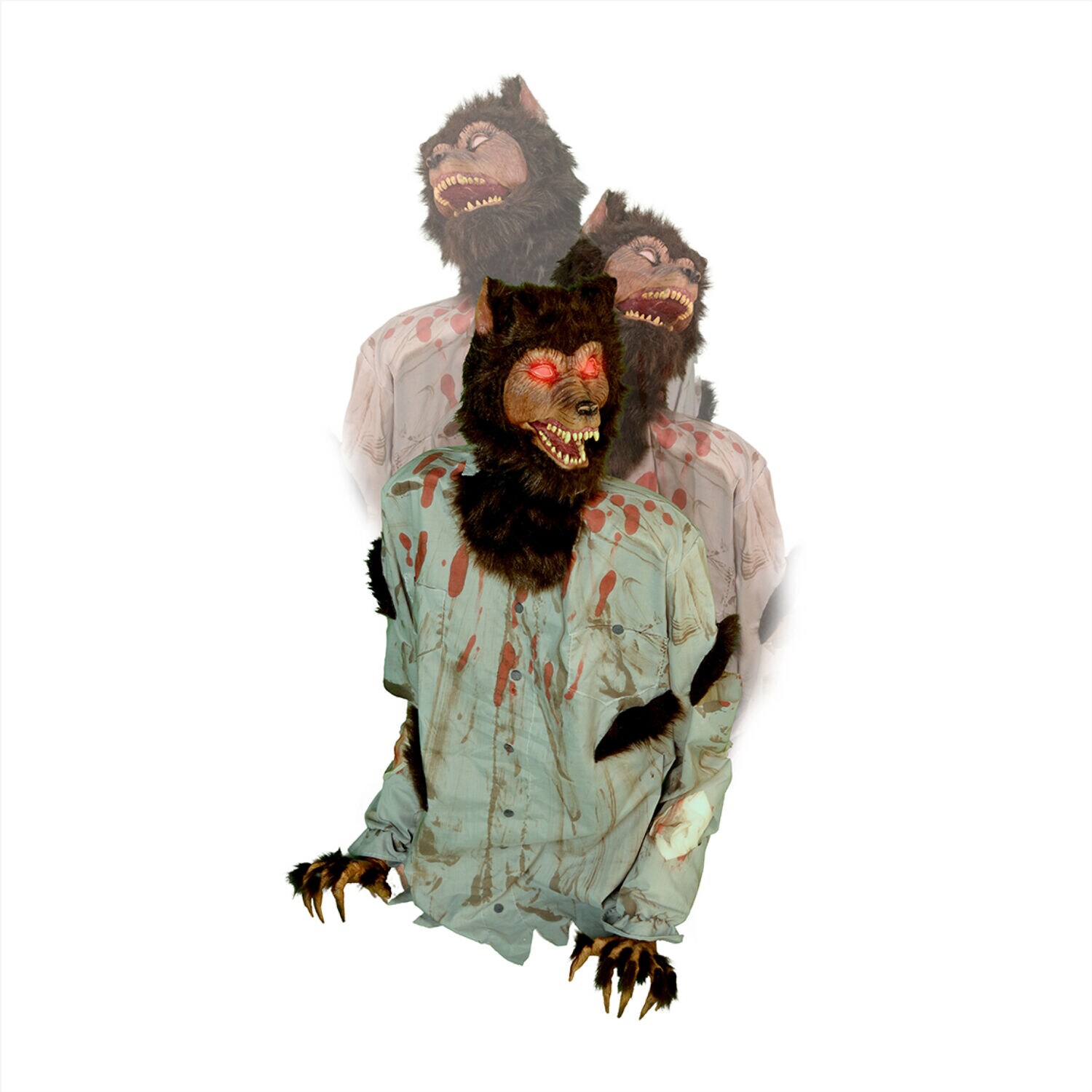Haunted Hill Farm HHHOWLER-1FLSA Halloween-Animatronics - View #12