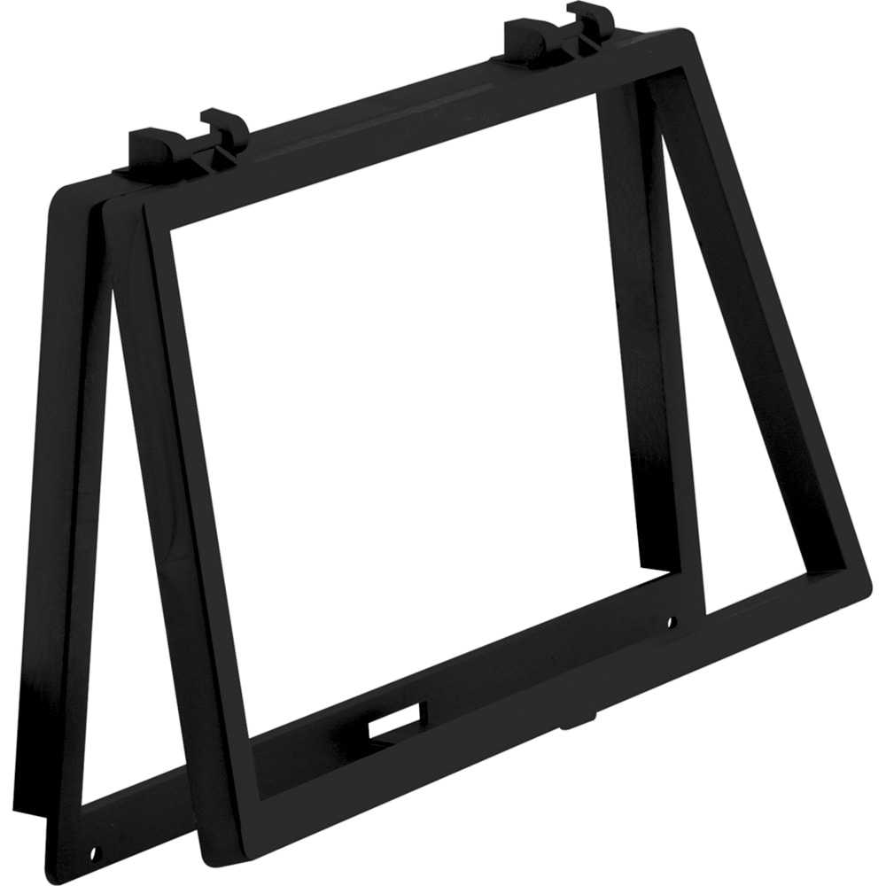 Prime-Line PL 14695 Wicket, 6-1/8-in x 10-1/8 Inch, Black Plastic (single Pack)