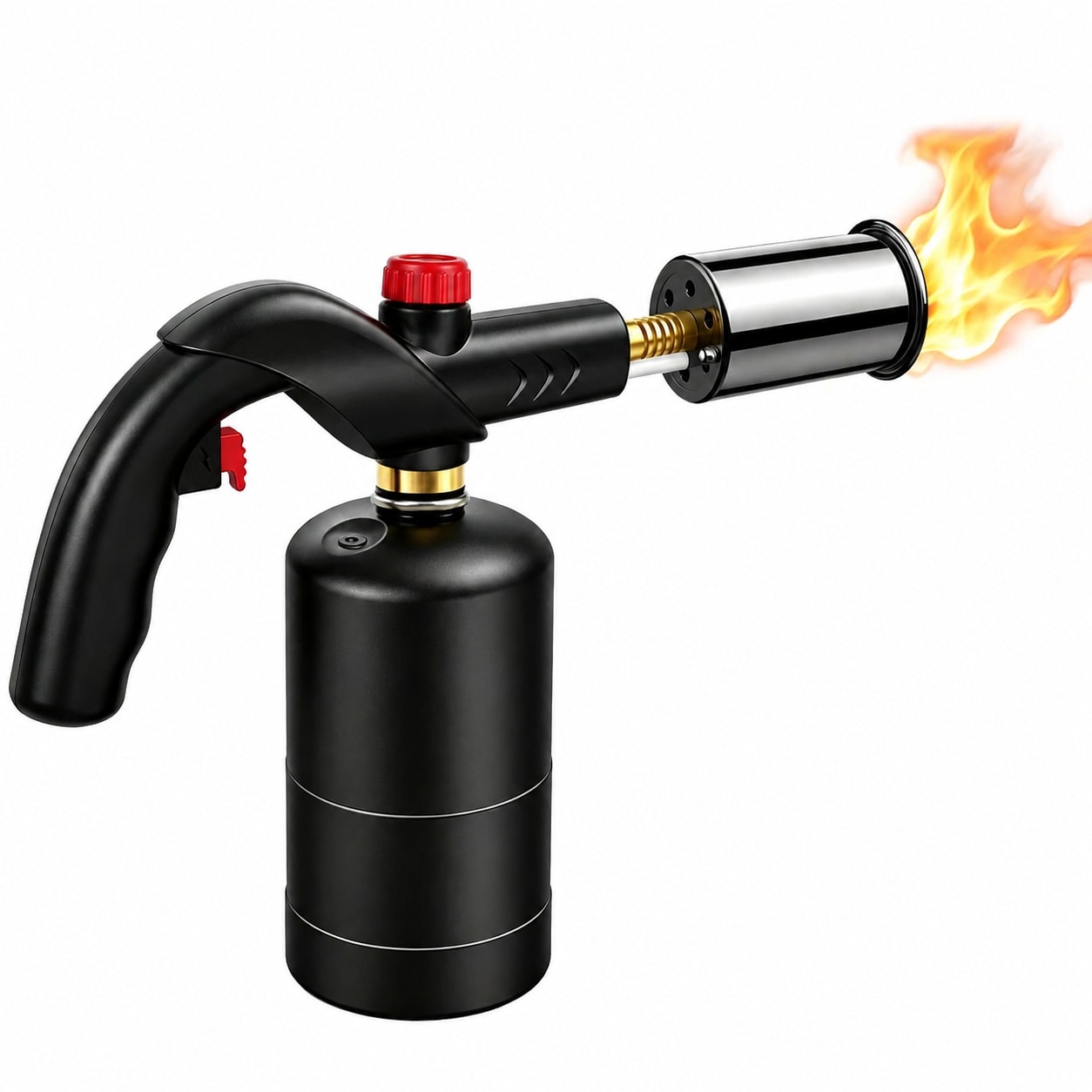 Justincity Propane Torch Adjustable Flame Grill Gun Powerful Cooking Torch for Searing Steak BBQ Baking Charcoal Starter Kitchen Campfire #LJT0712J058
