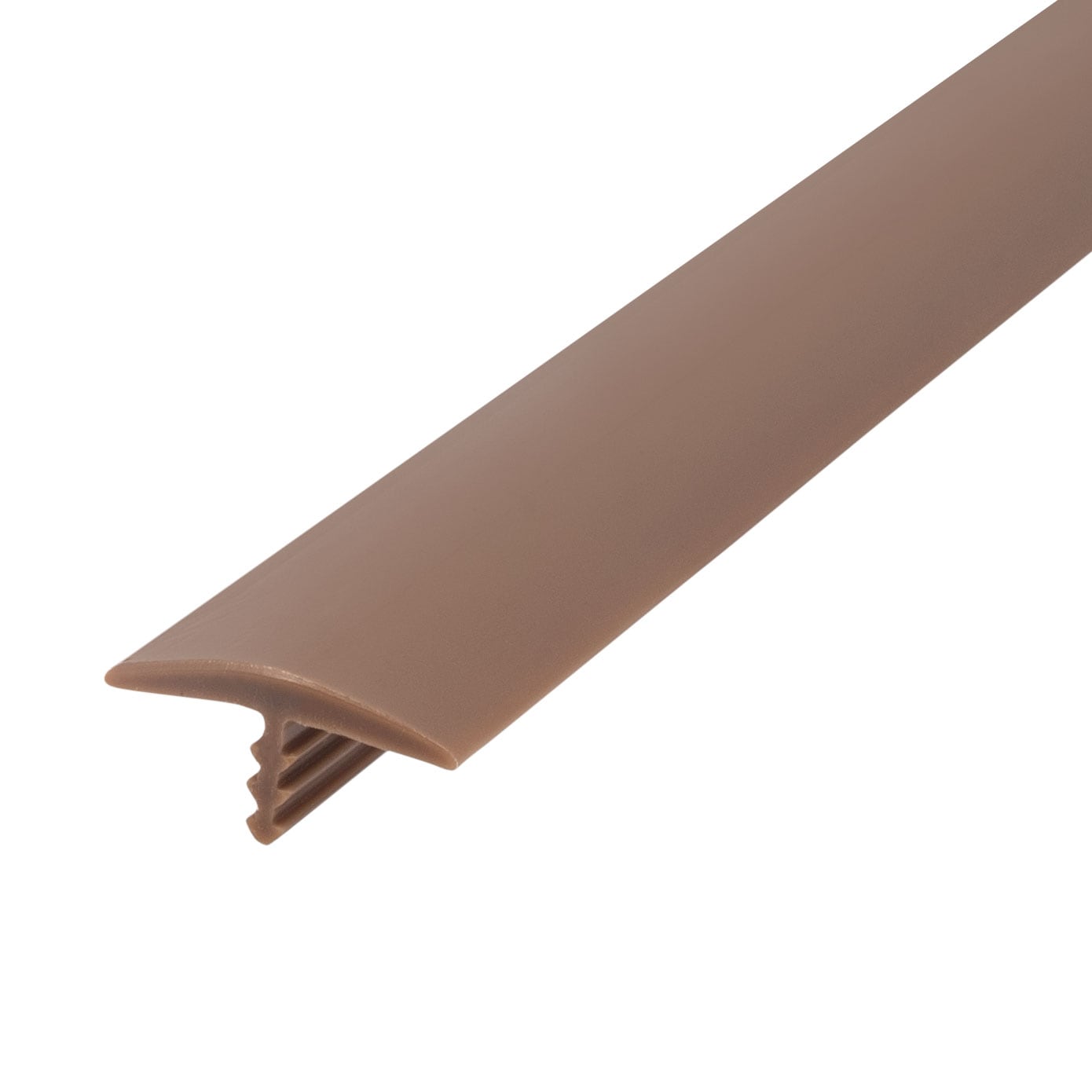 Outwater 3P1.27.00498 T-molding 1-in Tan Flexible Polyethylene Center Barb Tee Moulding 250-ft Coil