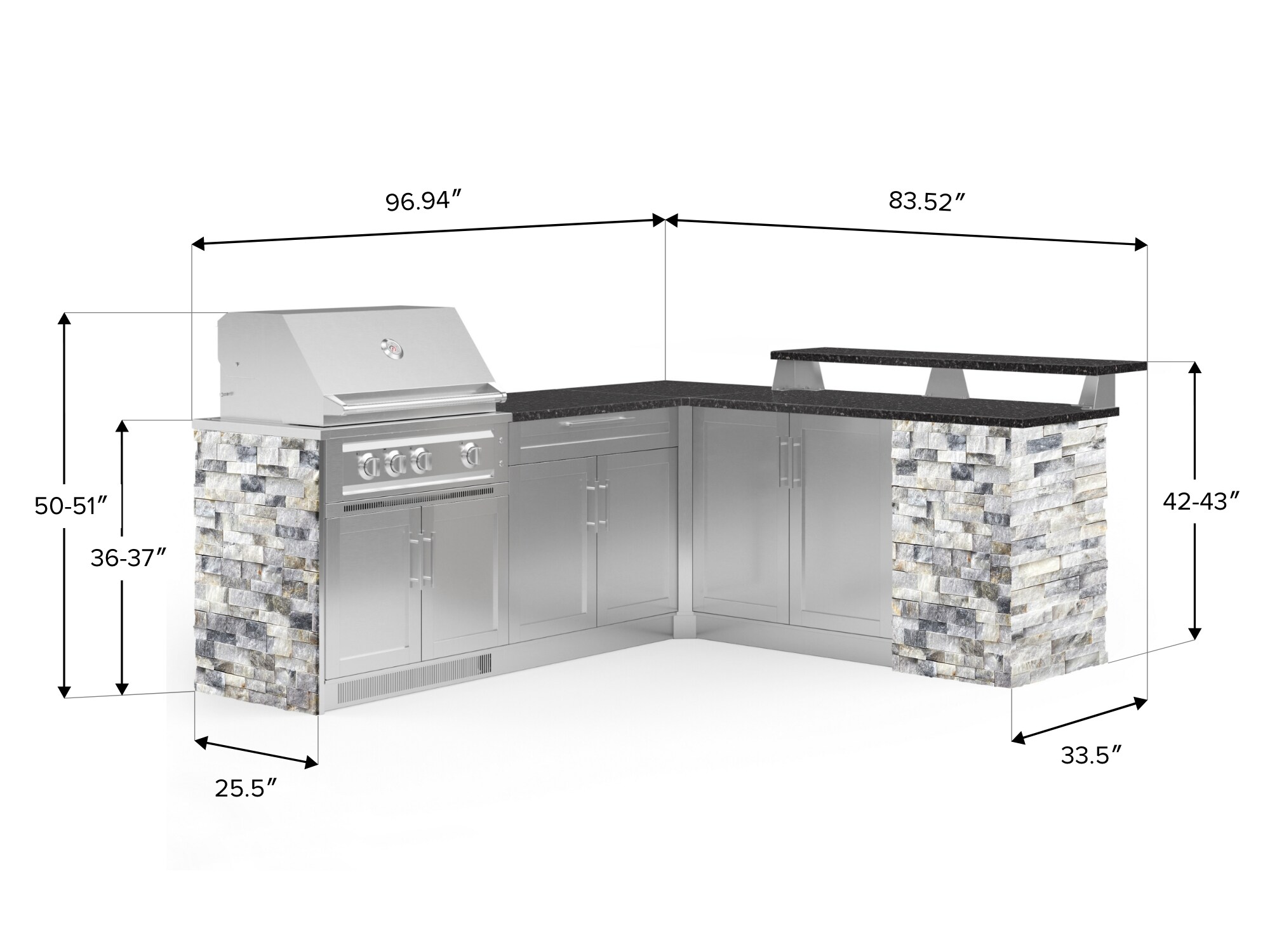 NewAge Products 69345 Modular-Outdoor-Kitchens - View #4