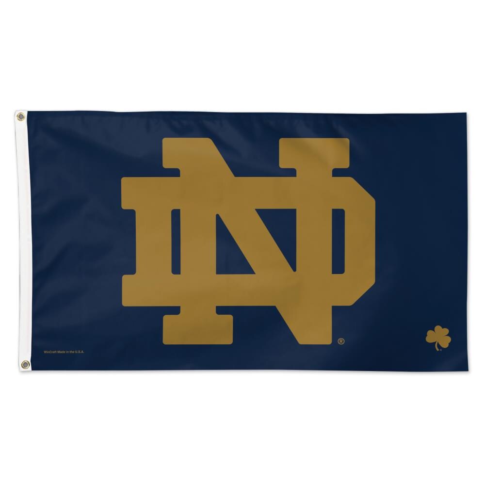 WinCraft Sports 02145115 5-ft W x 3-ft H Notre Dame Fighting Irish Flag