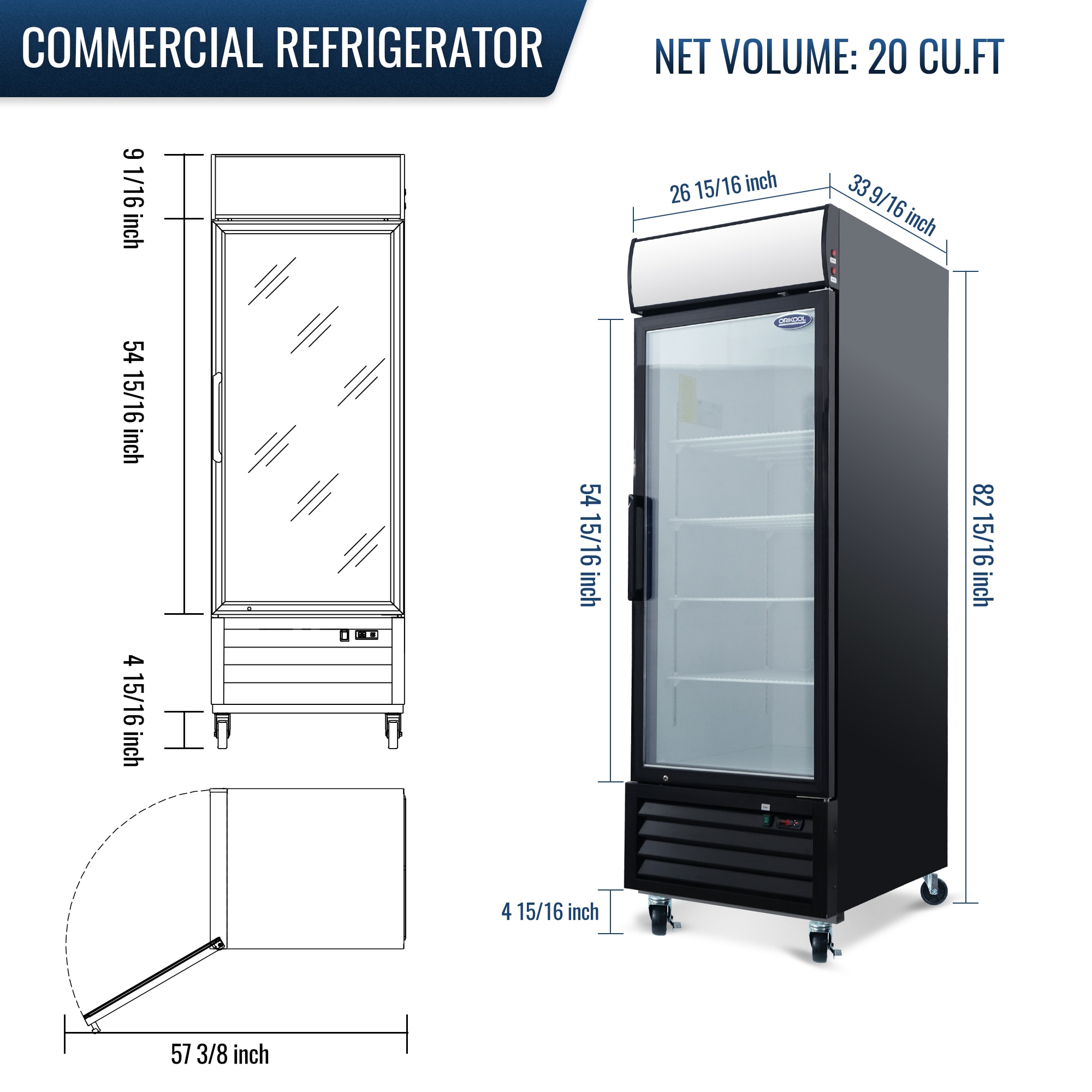 Xspracer ML-CR136 Commercial-Refrigerators - View #2
