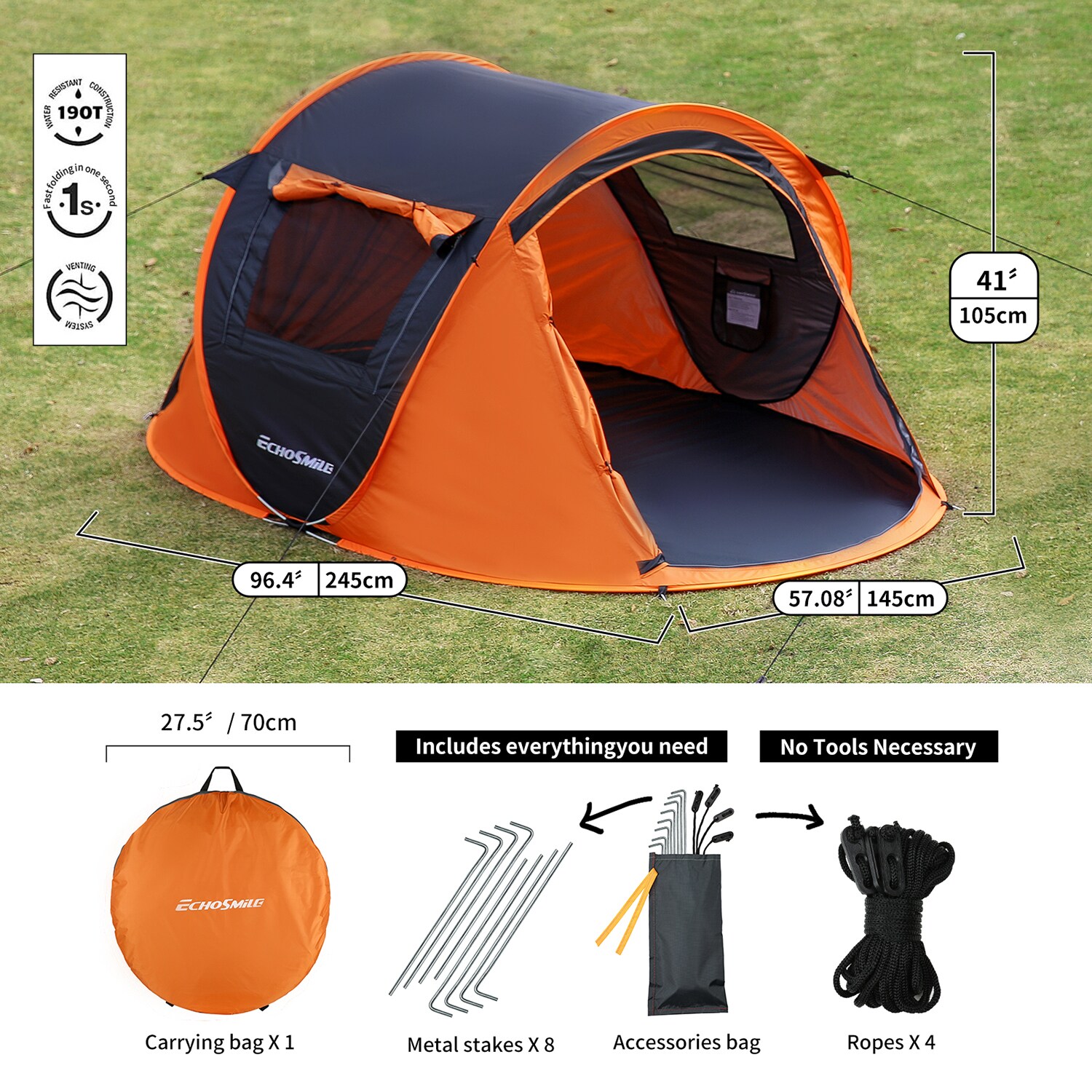 Mondawe MO-GP11709GR tents - View #7