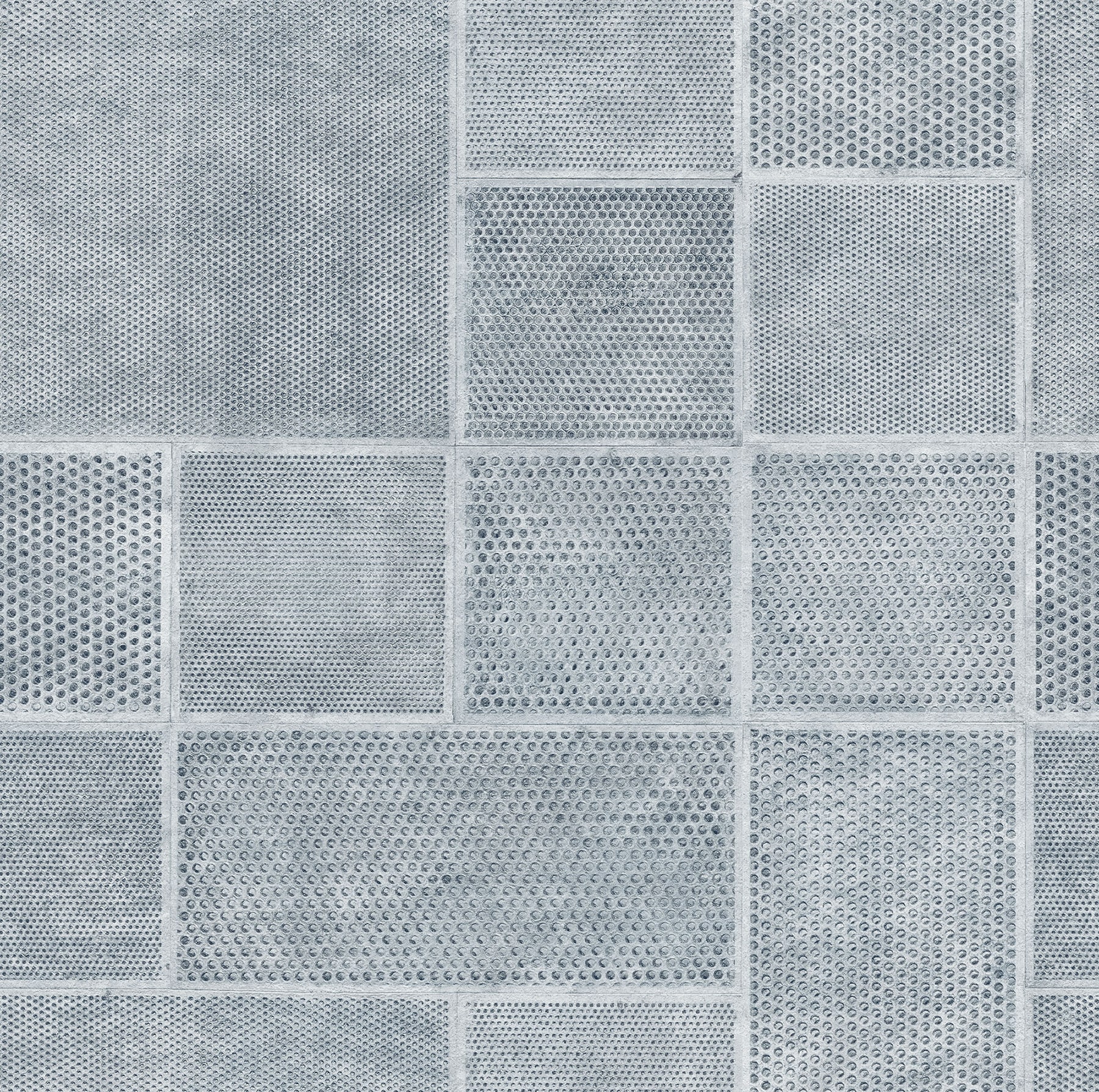 Fine Decor C88636 Medley 56.4-Sq. Feet Blue Vinyl Geometric Unpasted Wallpaper